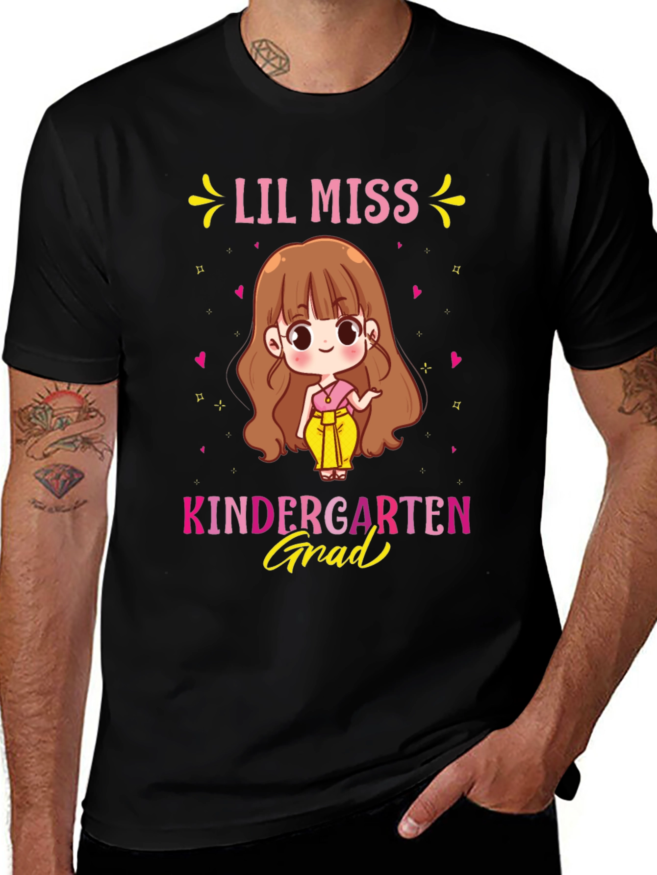 Lil Miss Kindergarten Grad T-Shirt