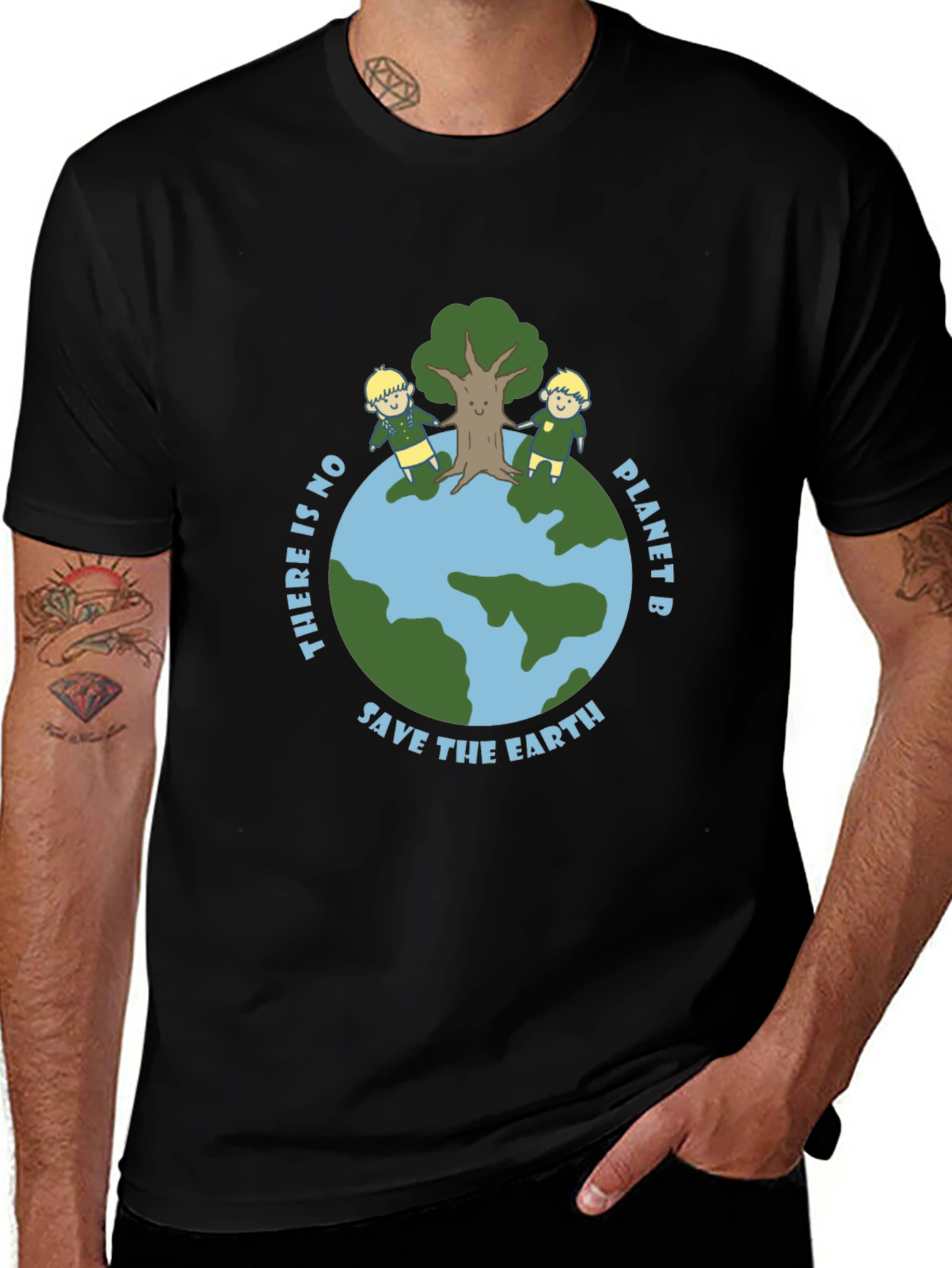 Variant 12 of Save the Earth T-Shirt - No Planet B