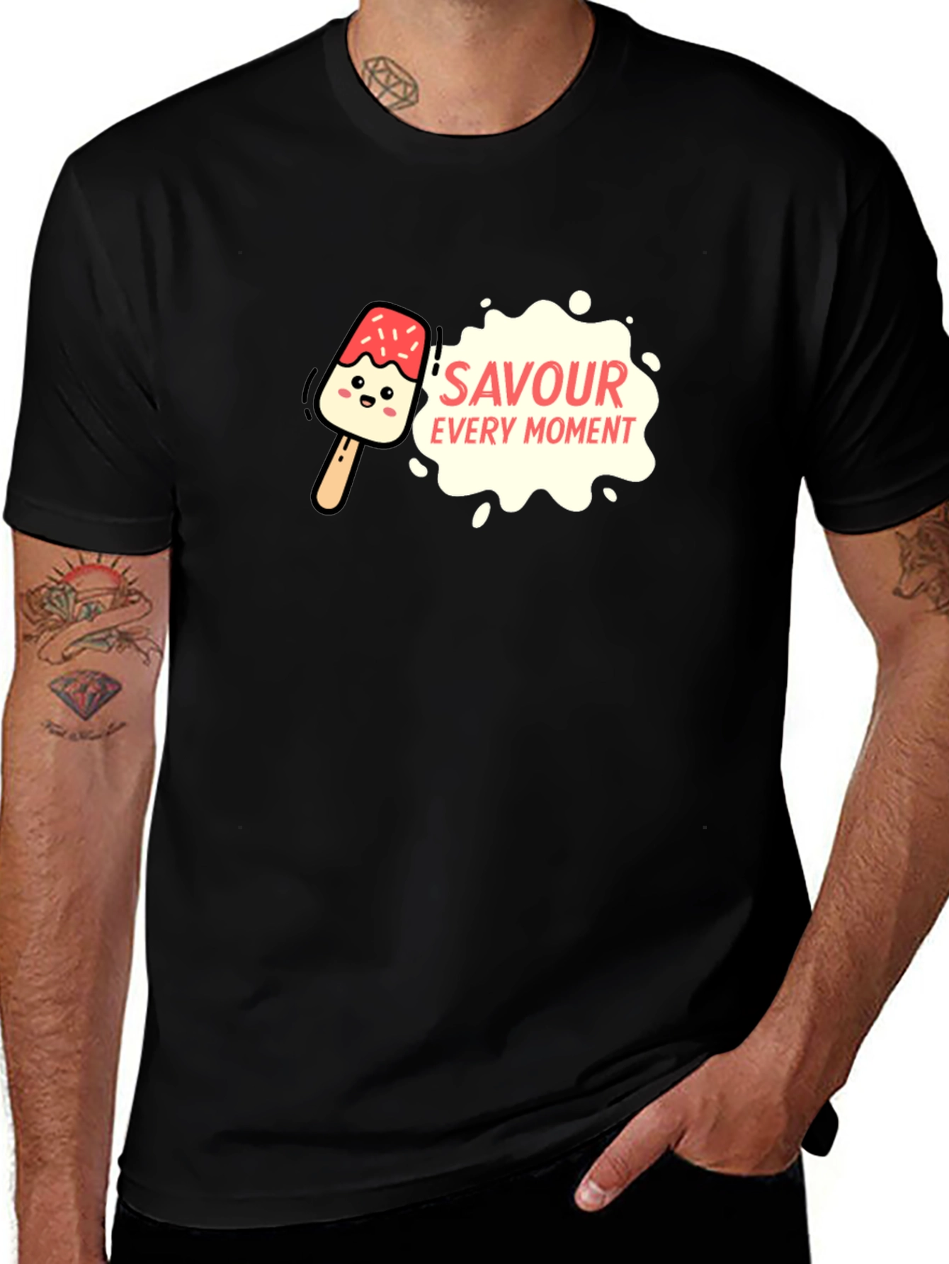 Variant 2 of Savour Every Moment T-Shirt