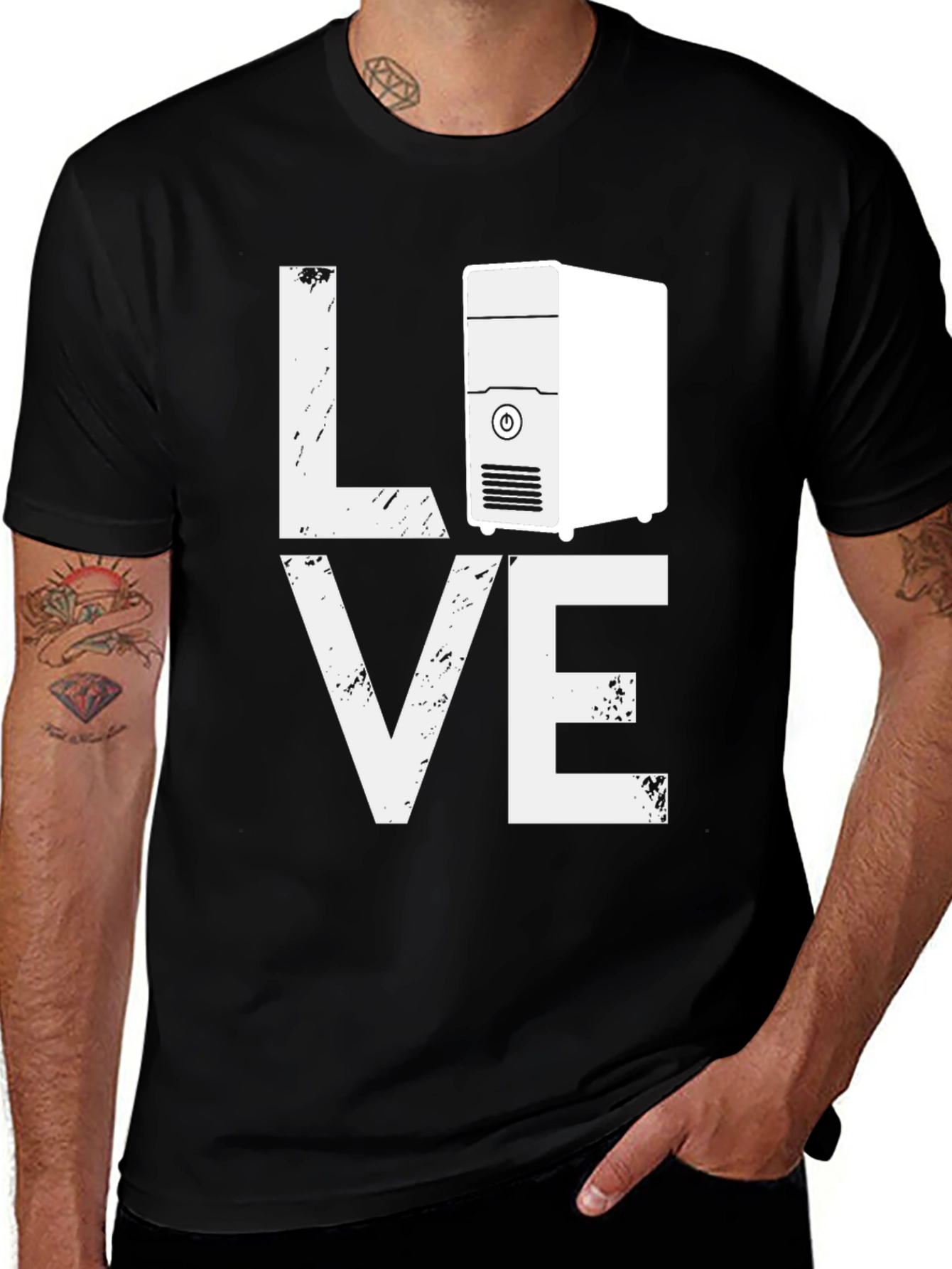 I Love PCs T-Shirt - Gamer Geek