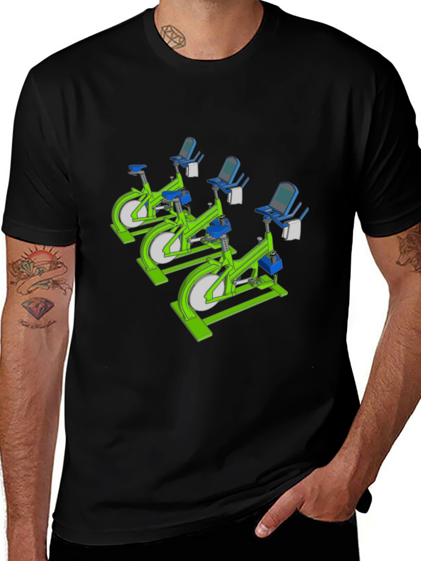 Variant 11 of Indoor Cycling T-Shirt