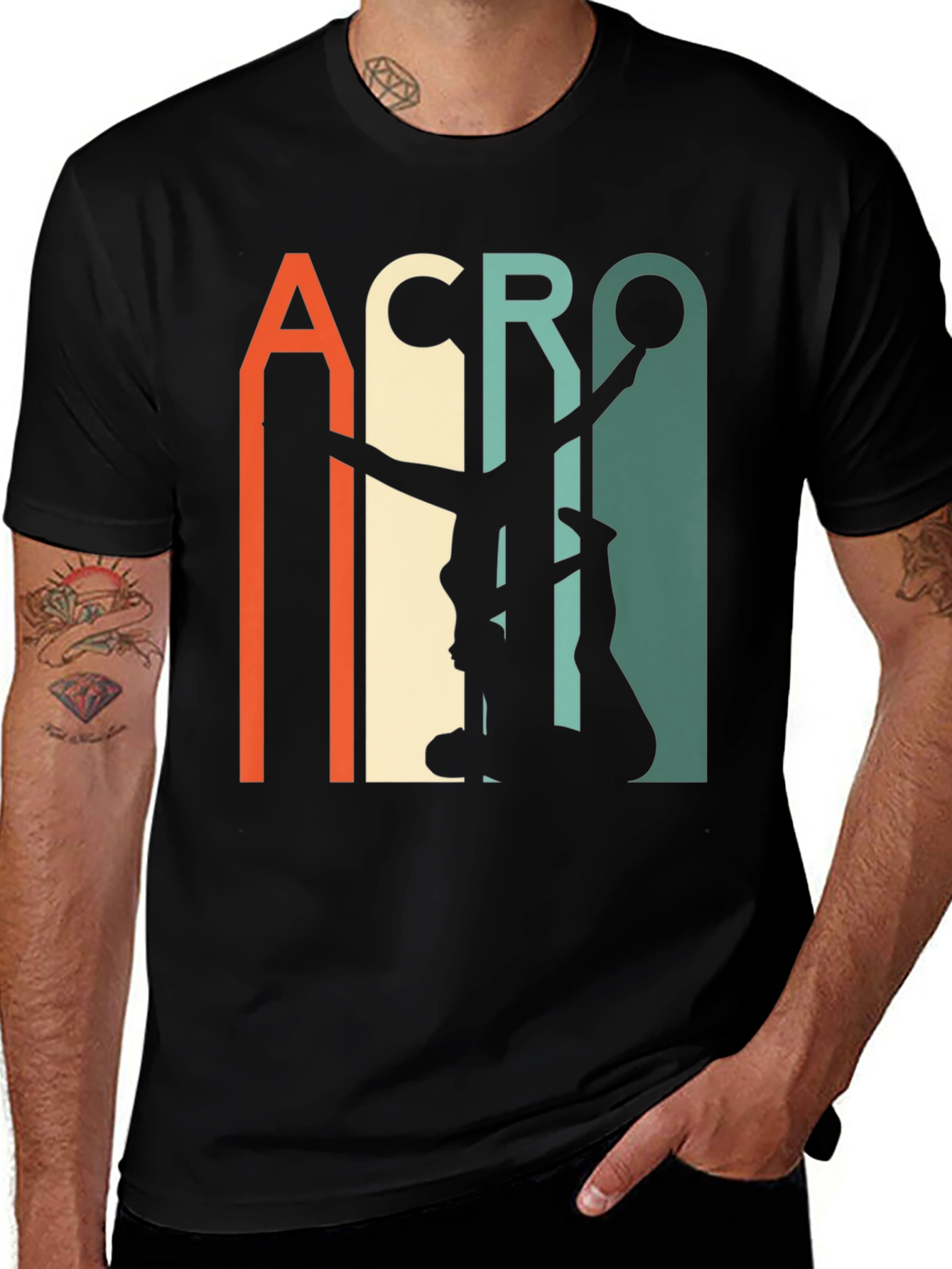 Acro Vintage Style Graphic Tee