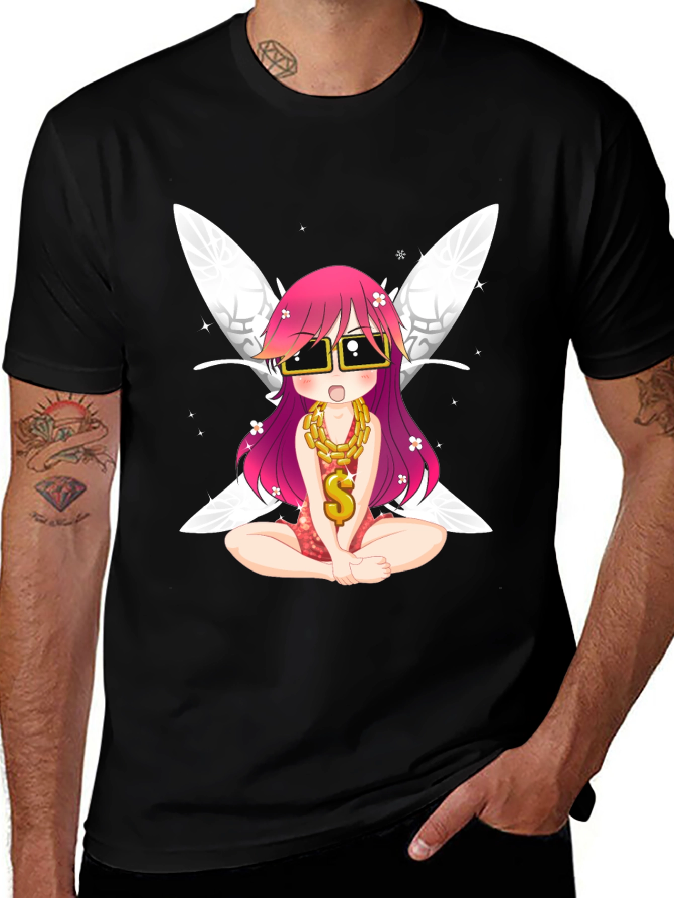 Variant 19 of Cartoon Fairy Graphic Tee