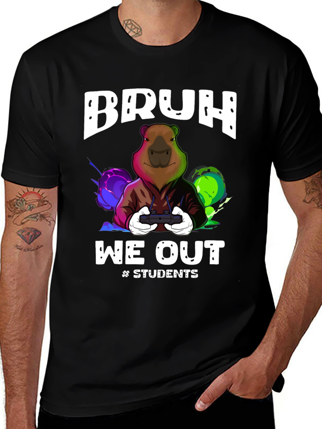 Bruh We Out Students T-Shirt