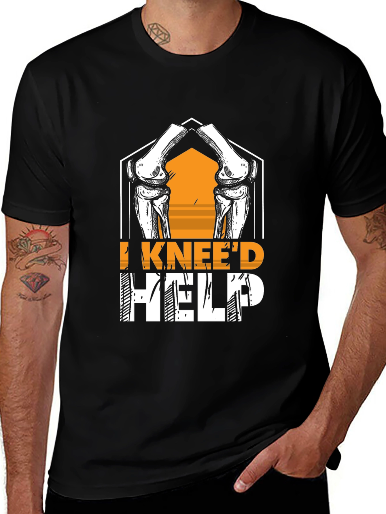I Knee'd Help T-Shirt Funny Orthopedic Tee