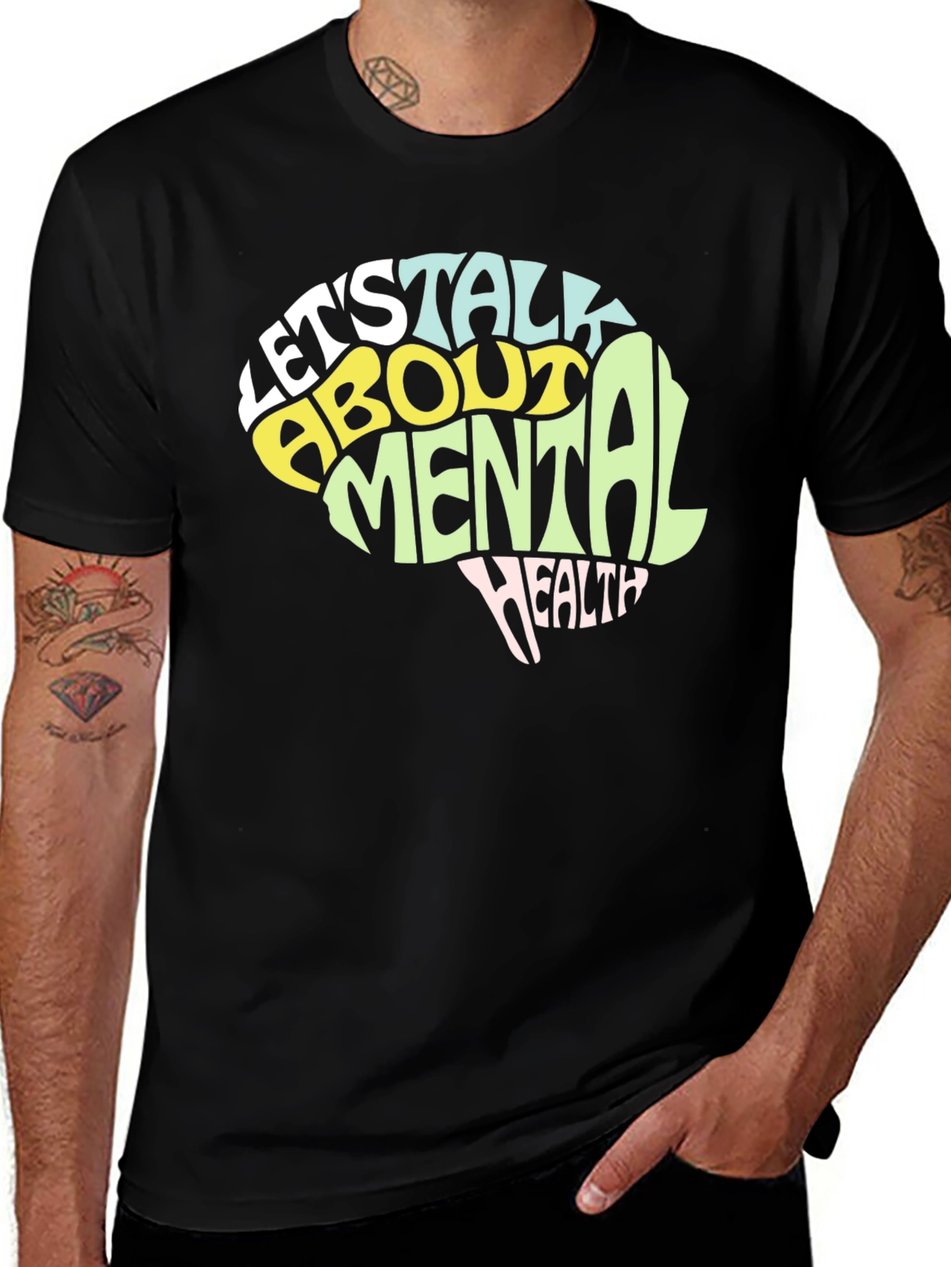 Variant 16 of Mental Health Awareness Graphic Tee