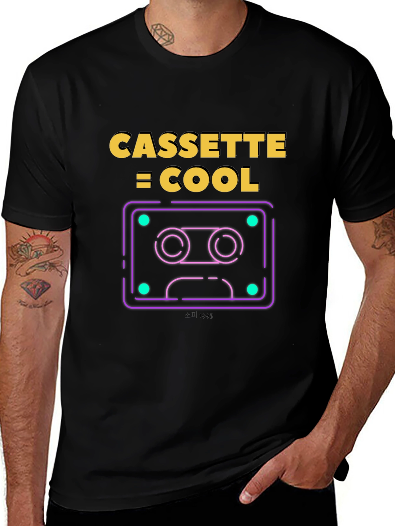 Variant 10 of Cassette = Cool Graphic Tee
