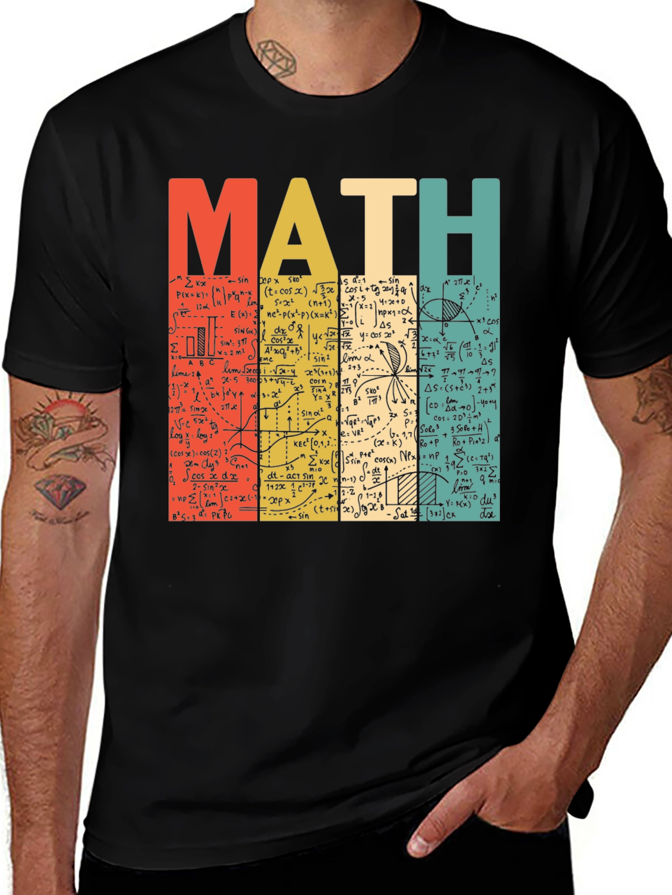 Variant 7 of Math Equations T-Shirt - Soft Cotton Blend