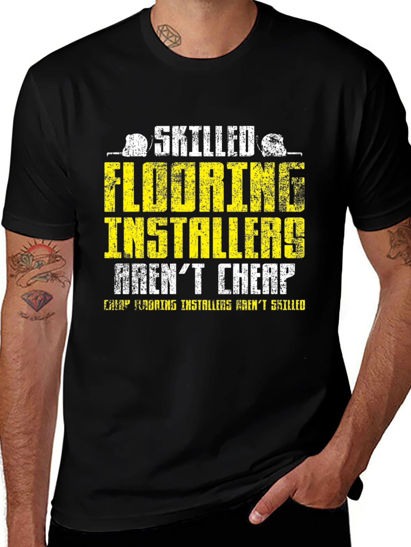 Skilled Flooring Installers T-Shirt