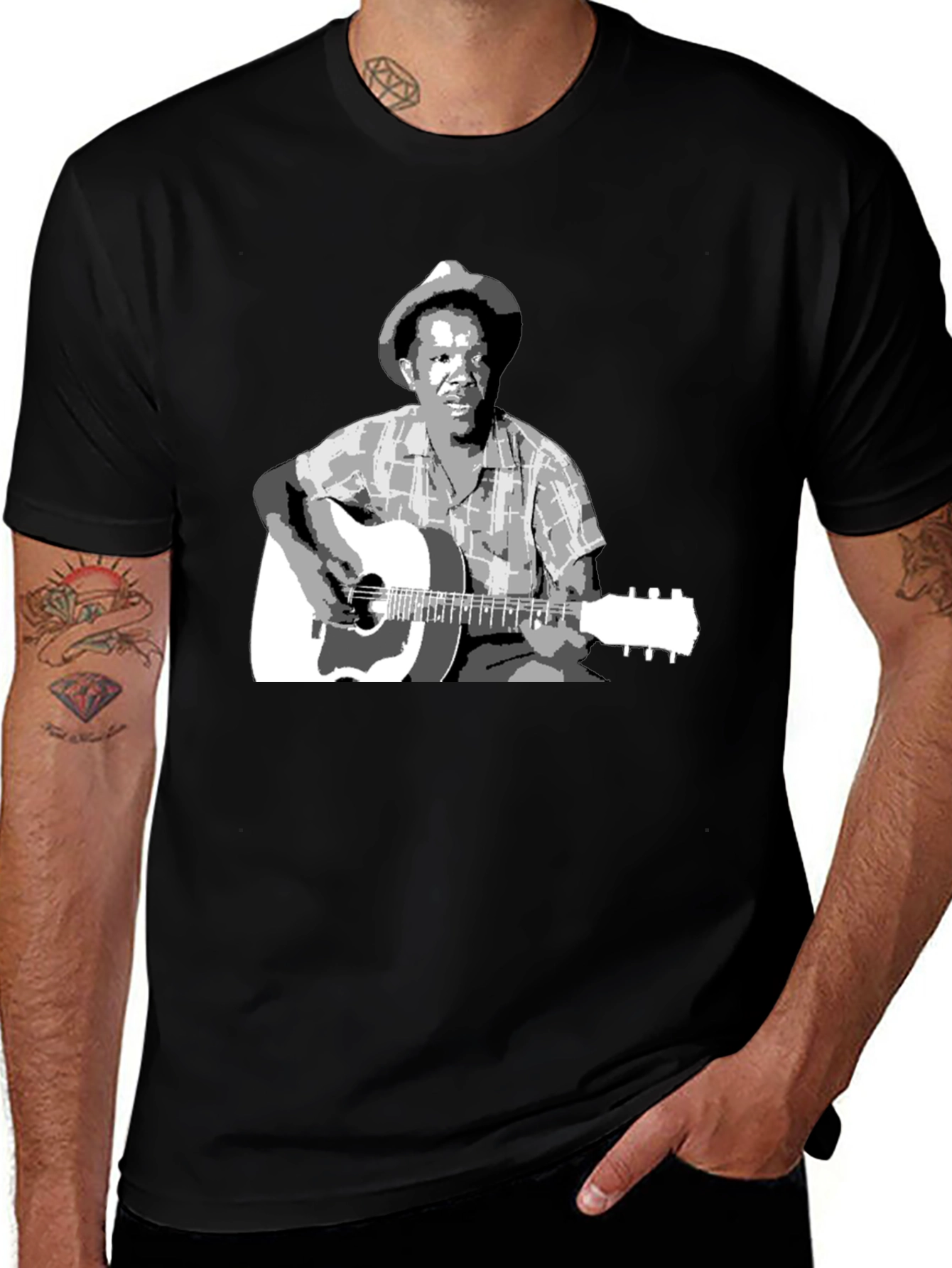 Variant 16 of Blues Legend Tee - Musician T-Shirt
