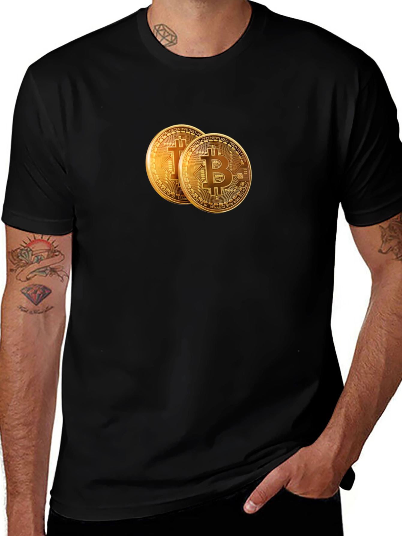 Variant 2 of Bitcoin Graphic Tee - Crypto Currency Fashion