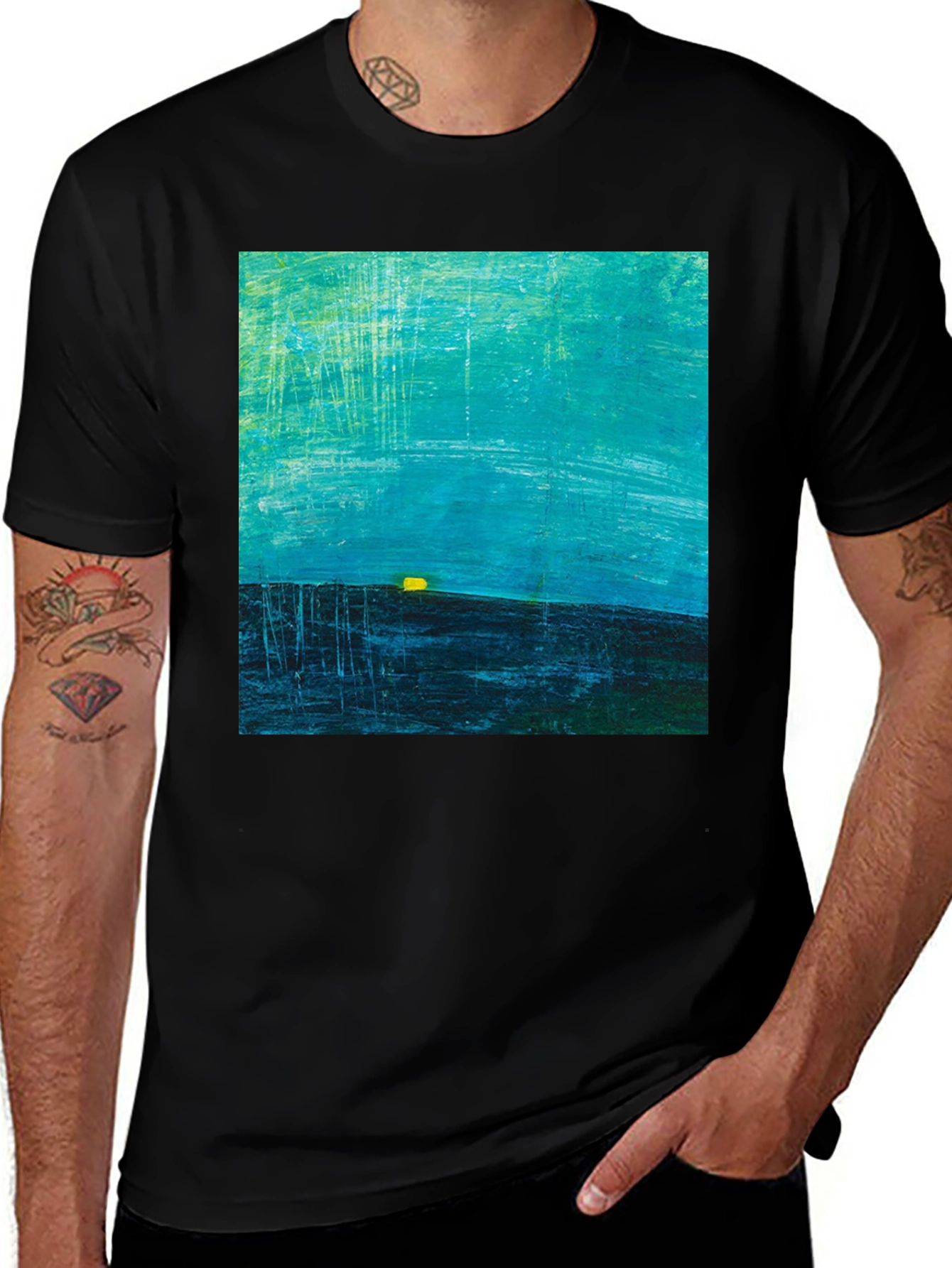 Variant 26 of Abstract Art T-Shirt - Bold Graphic Print