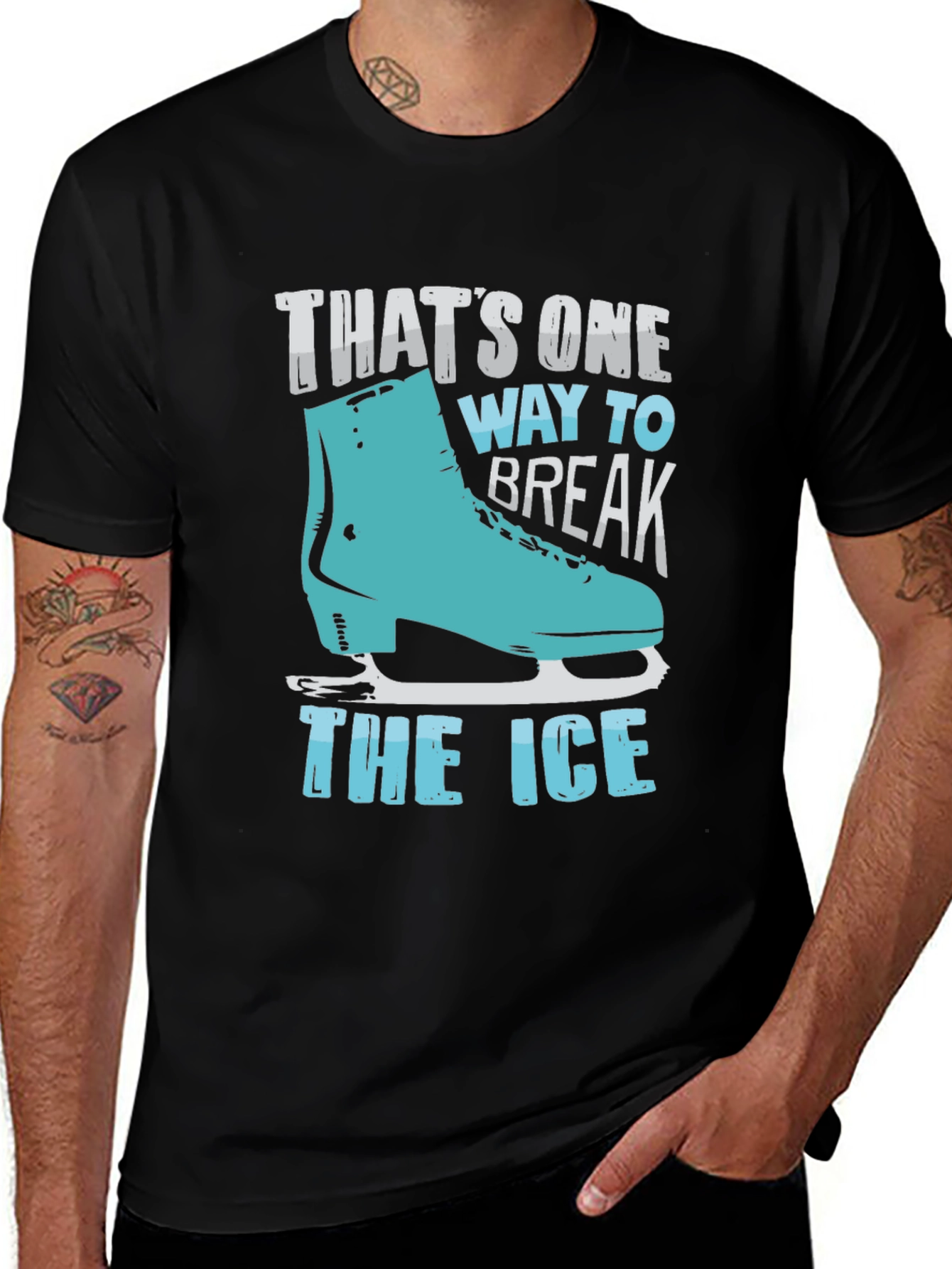 Variant 4 of That's One Way to Break the Ice Graphic Tee