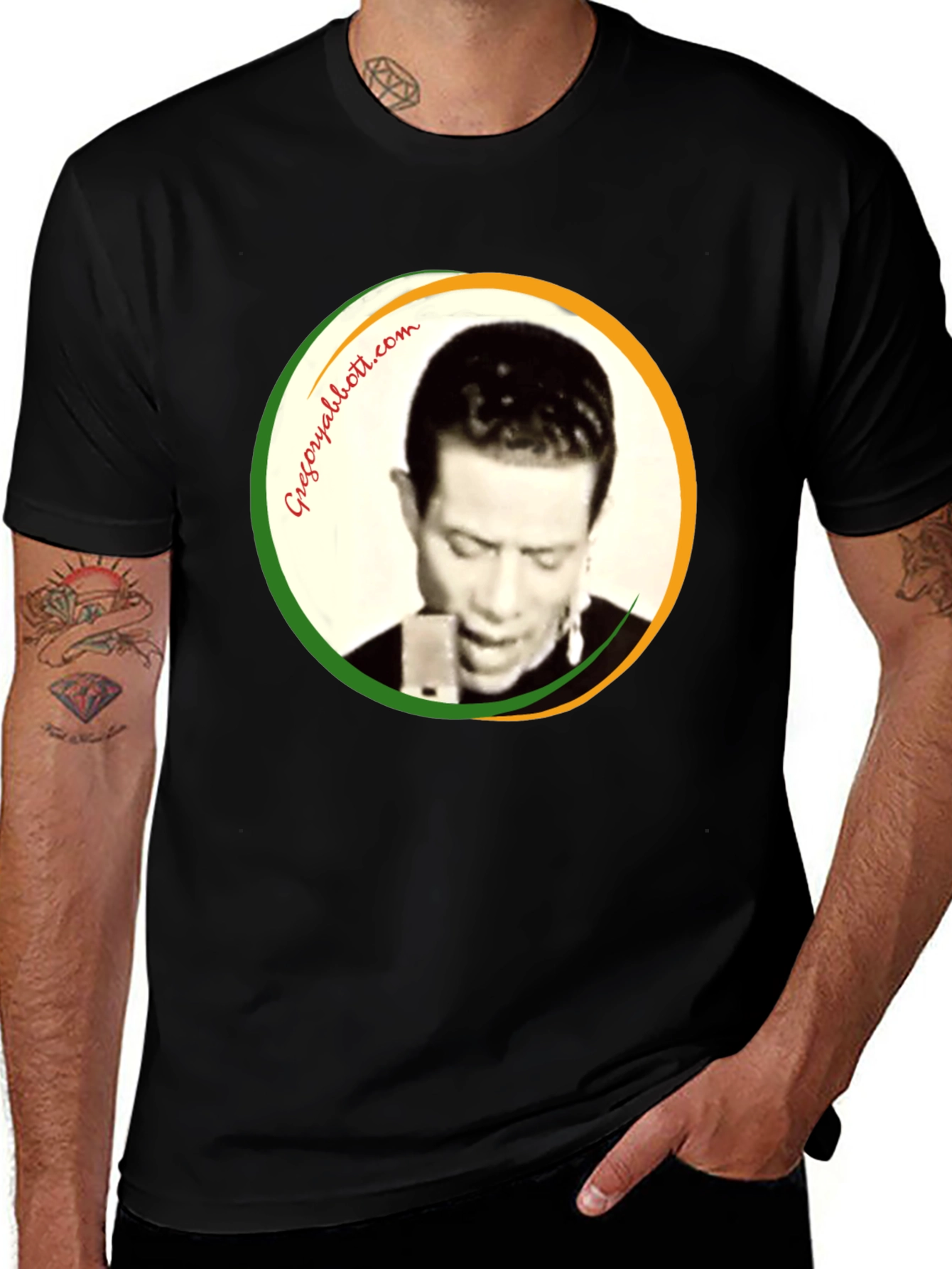 Gregory Abbott Graphic T-Shirt