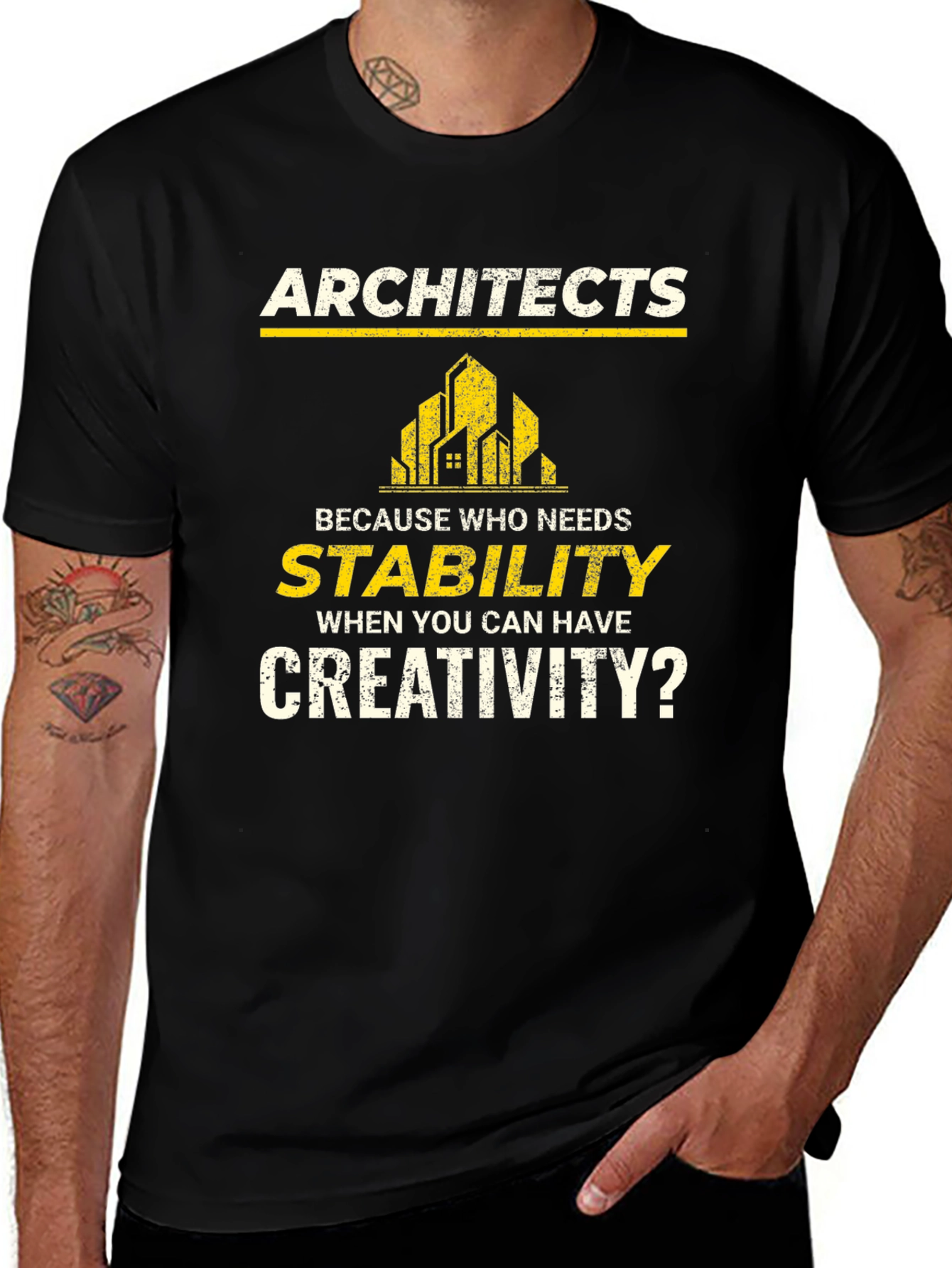 Variant 4 of Architects Stability Creativity Graphic T-Shirt