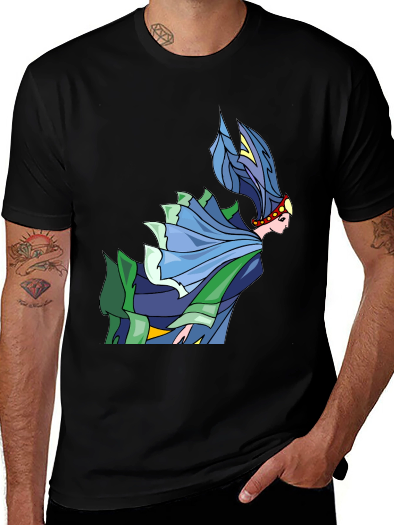 Variant 8 of Fantasy Woman Graphic T-Shirt