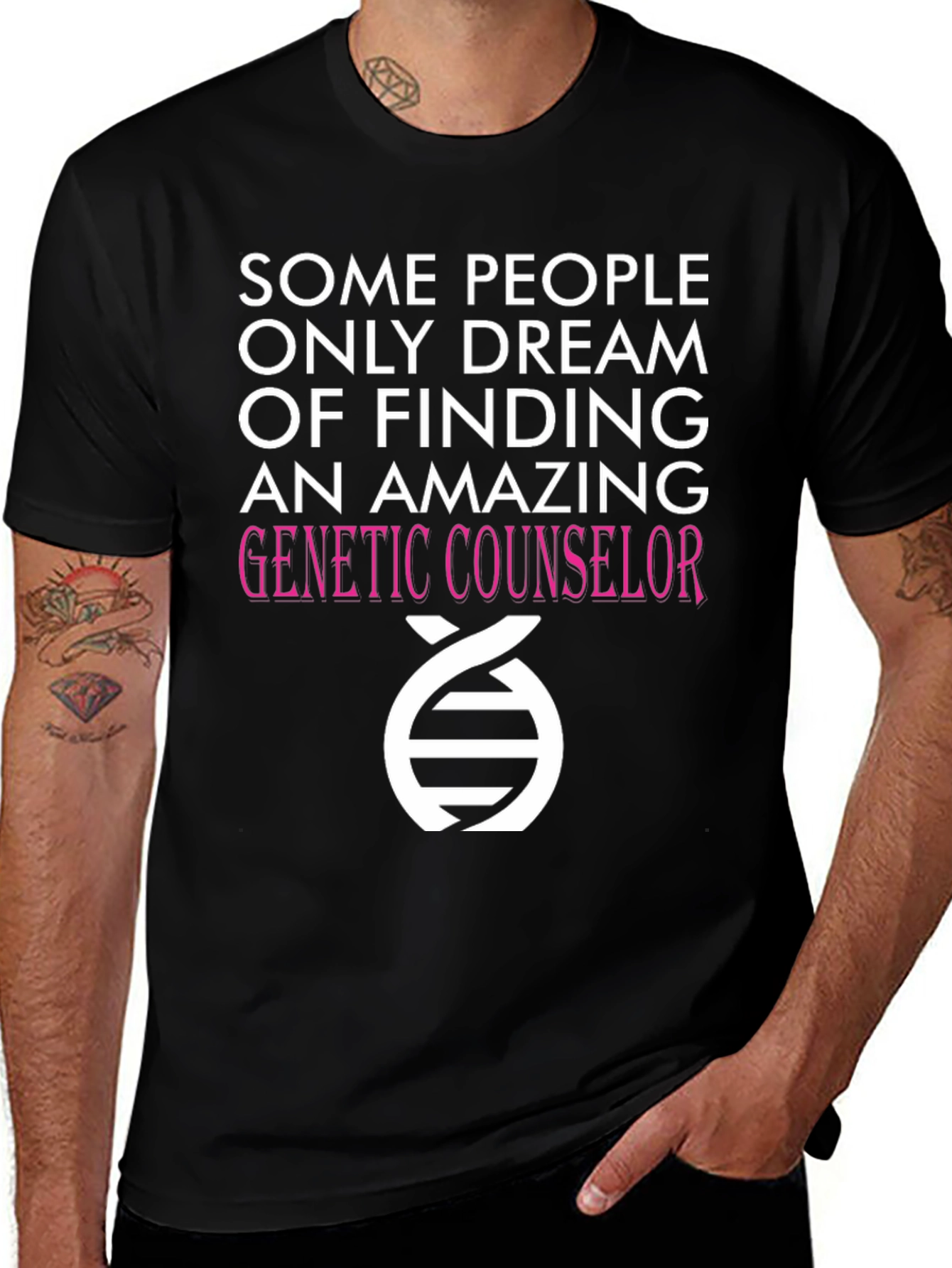 Variant 27 of Amazing Genetic Counselor T-Shirt