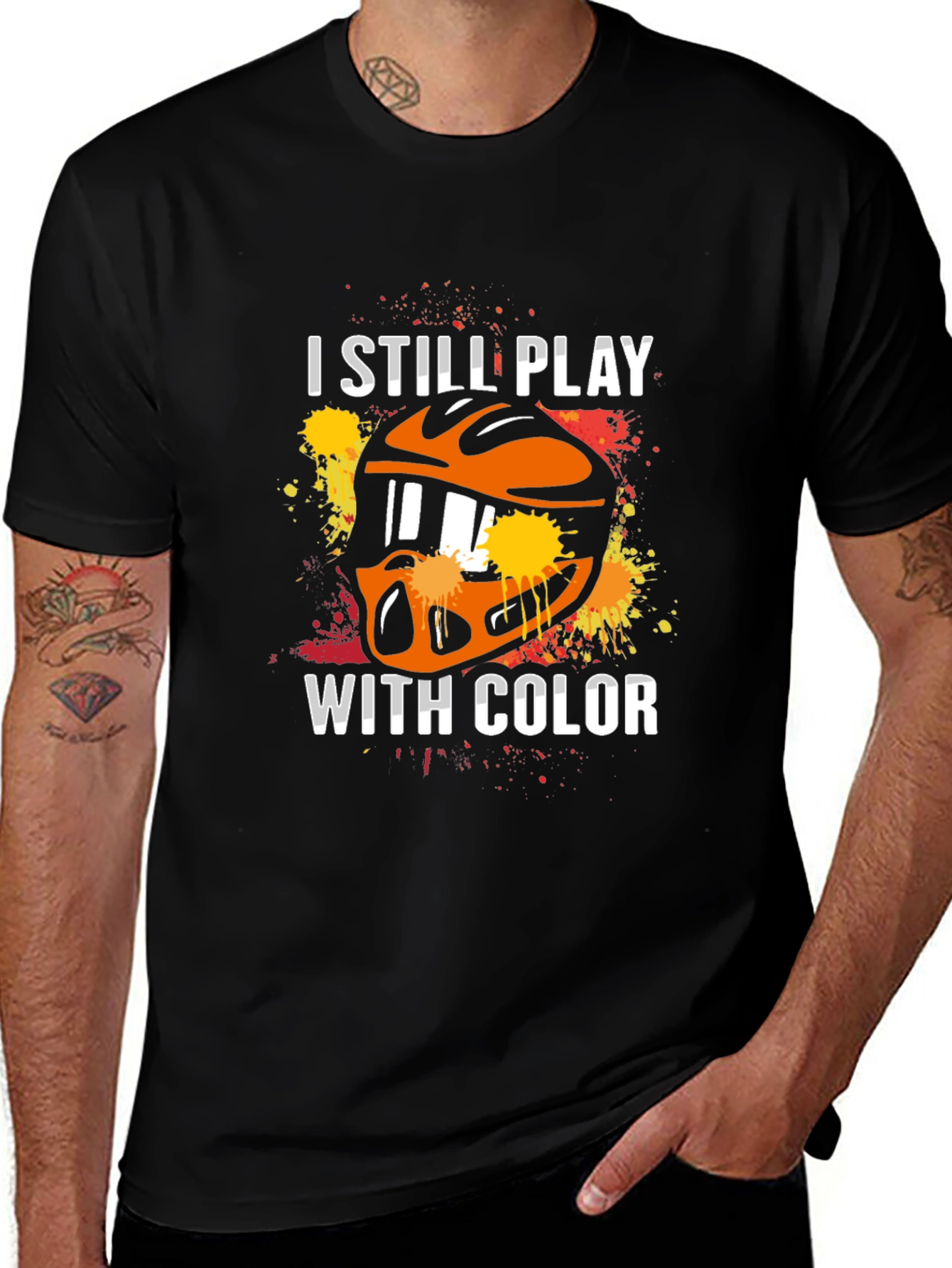 Variant 26 of I Still Play With Color Graphic Tee