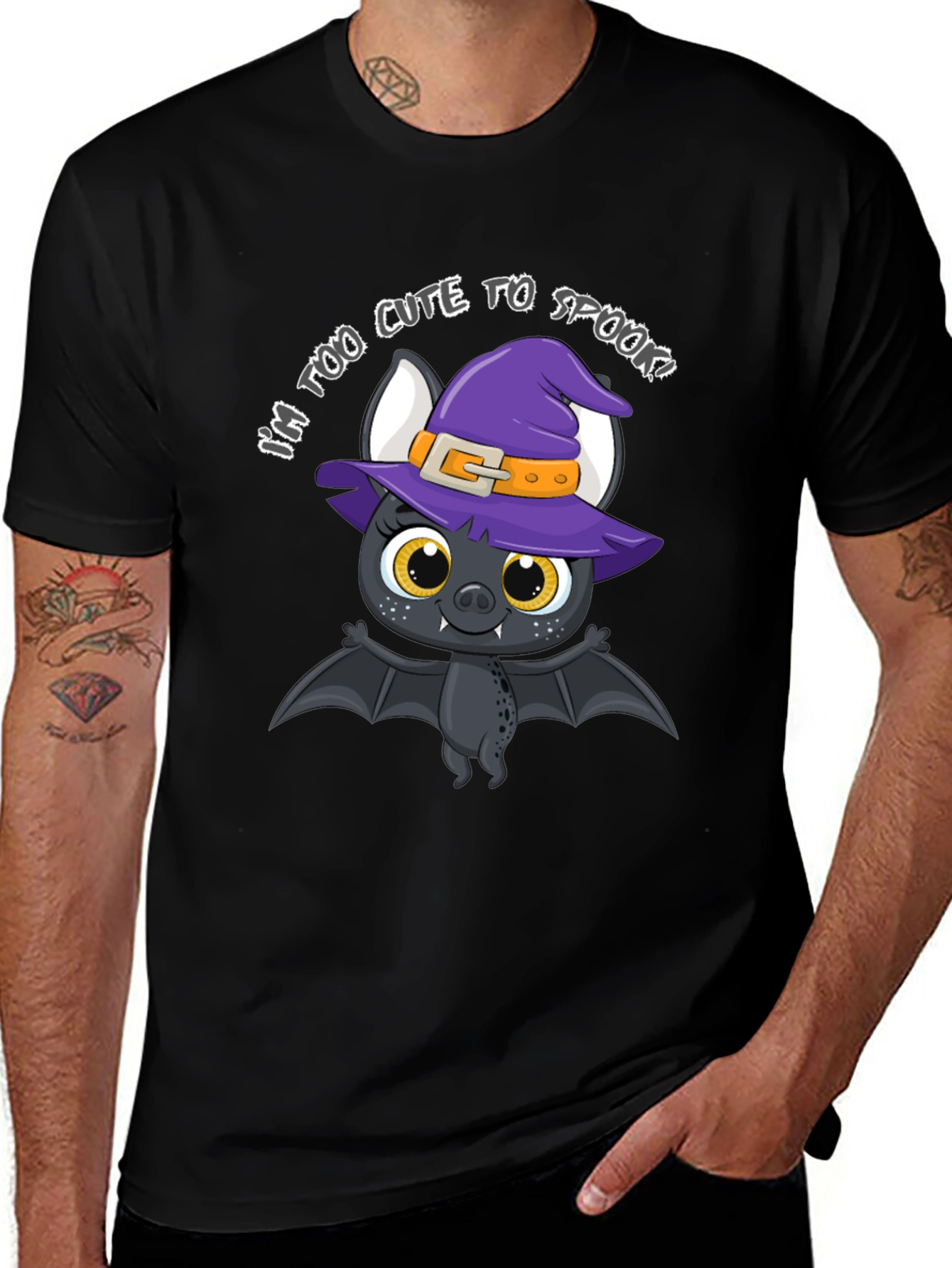 Variant 2 of Cute Halloween Bat T-Shirt