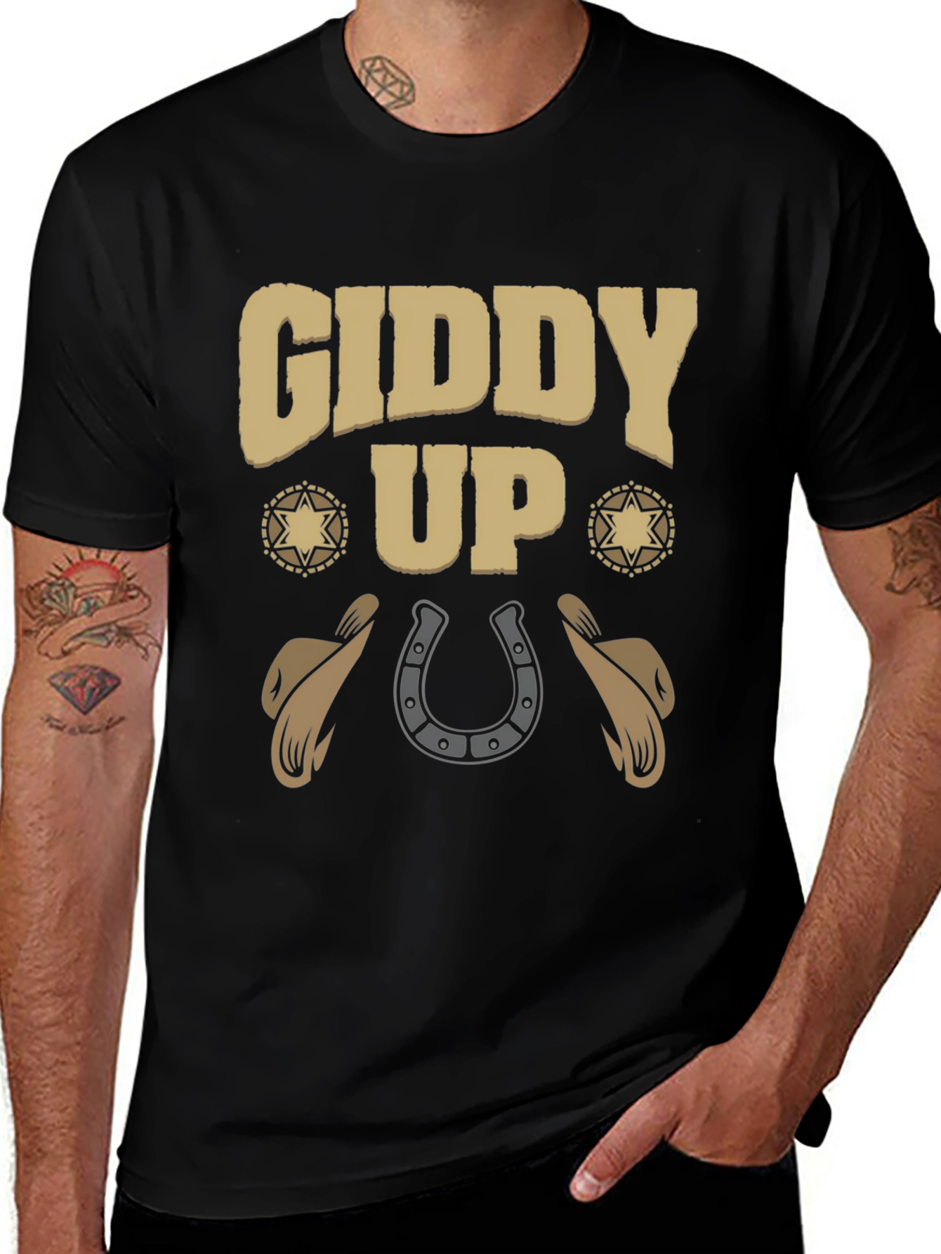 Variant 30 of Giddy Up Cowboy T-Shirt