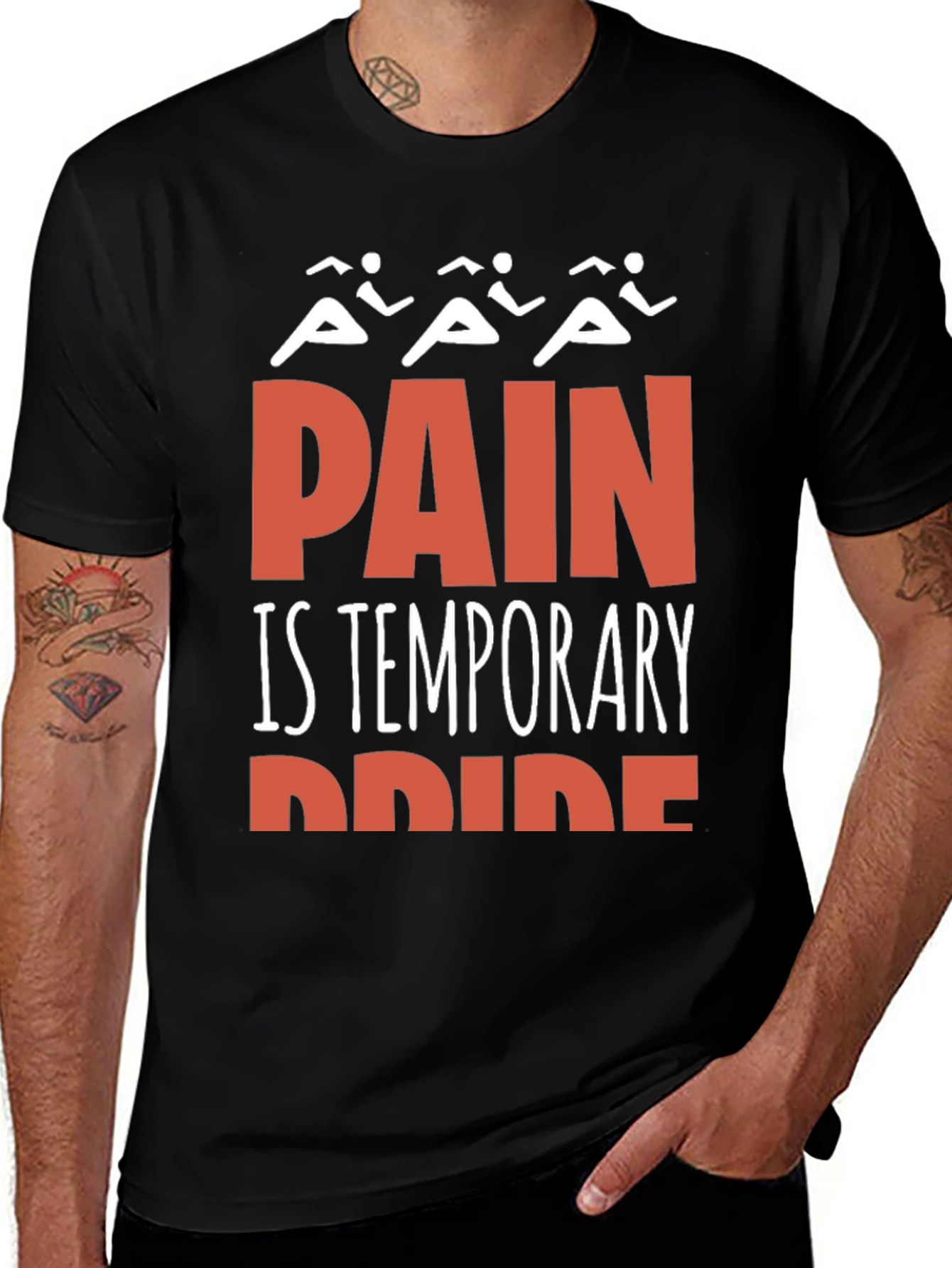 Variant 25 of Pain is Temporary Pride T-Shirt