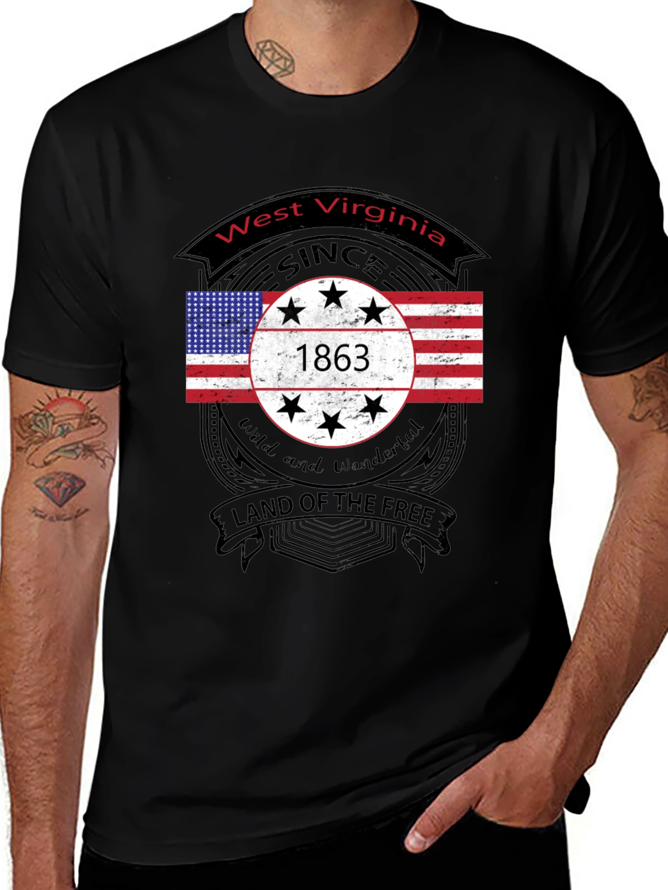 West Virginia 1863 T-Shirt