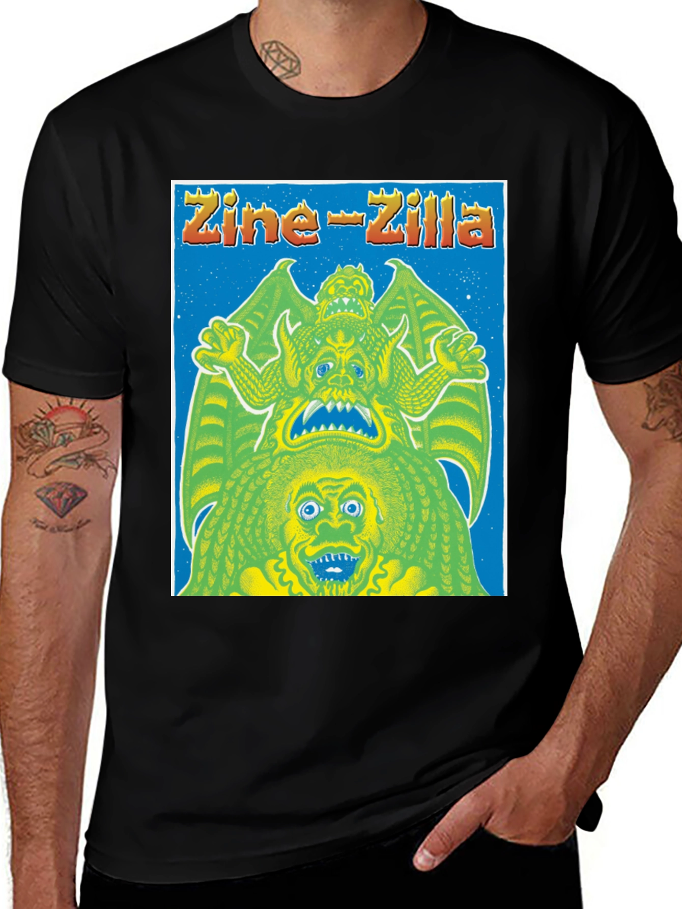 Zine-Zilla Graphic Tee