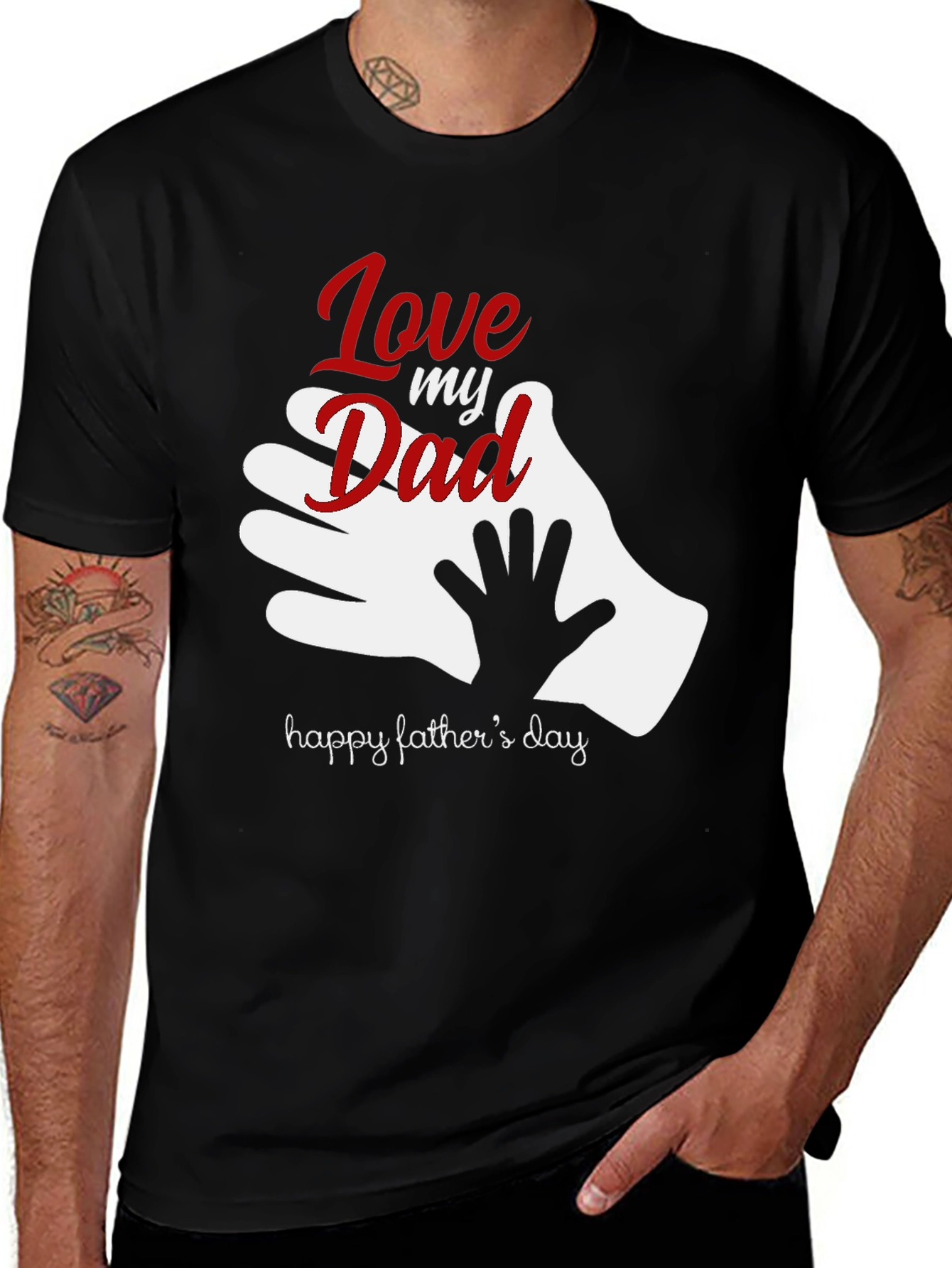 Variant 28 of Love My Dad T-Shirt - Father's Day Gift
