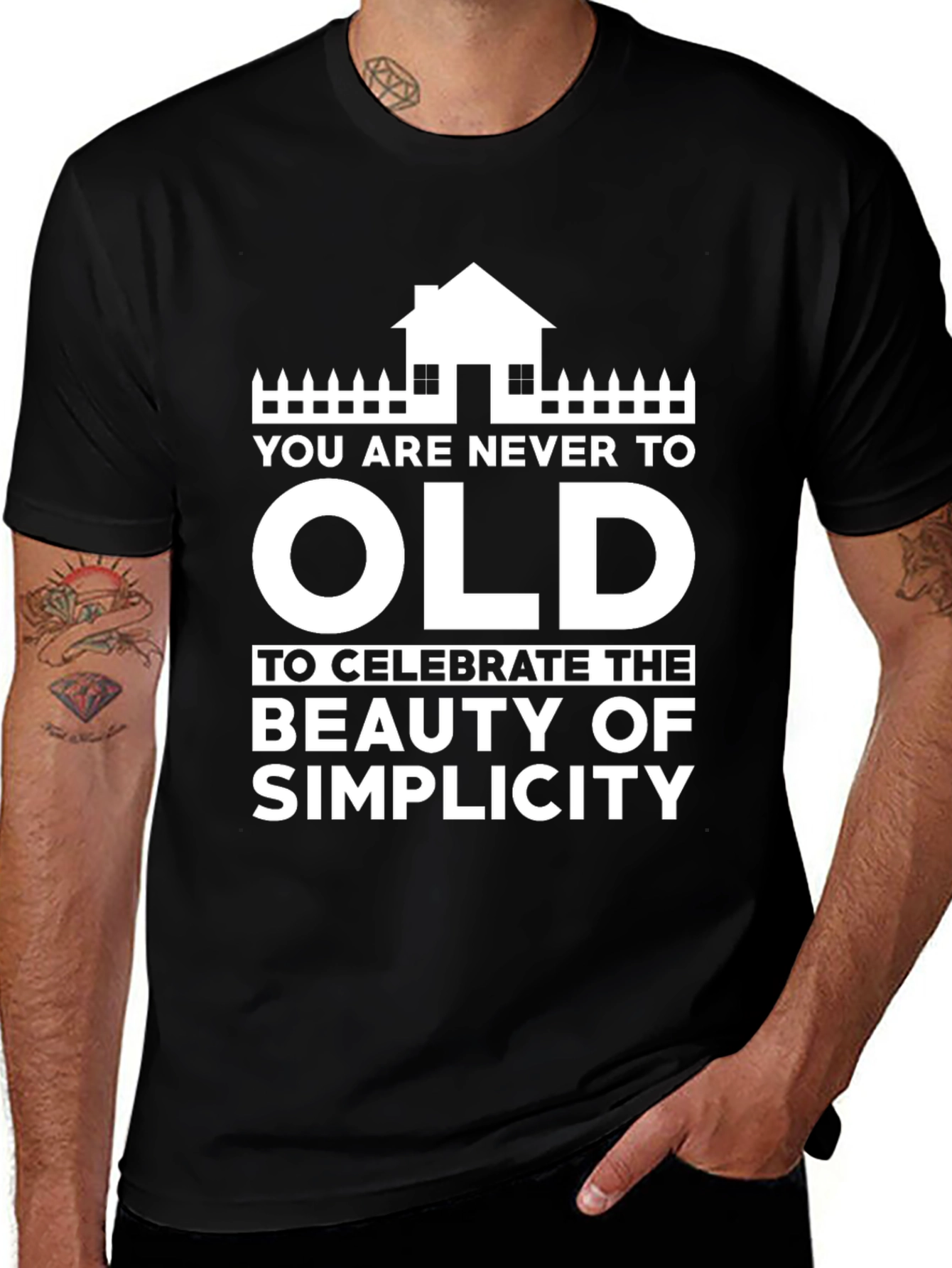 Variant 11 of Never Too Old Graphic T-Shirt