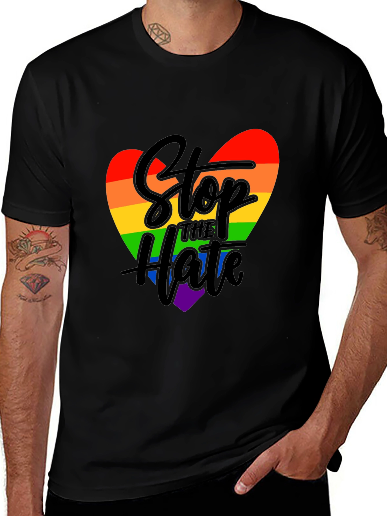 Stop the Hate Pride T-Shirt