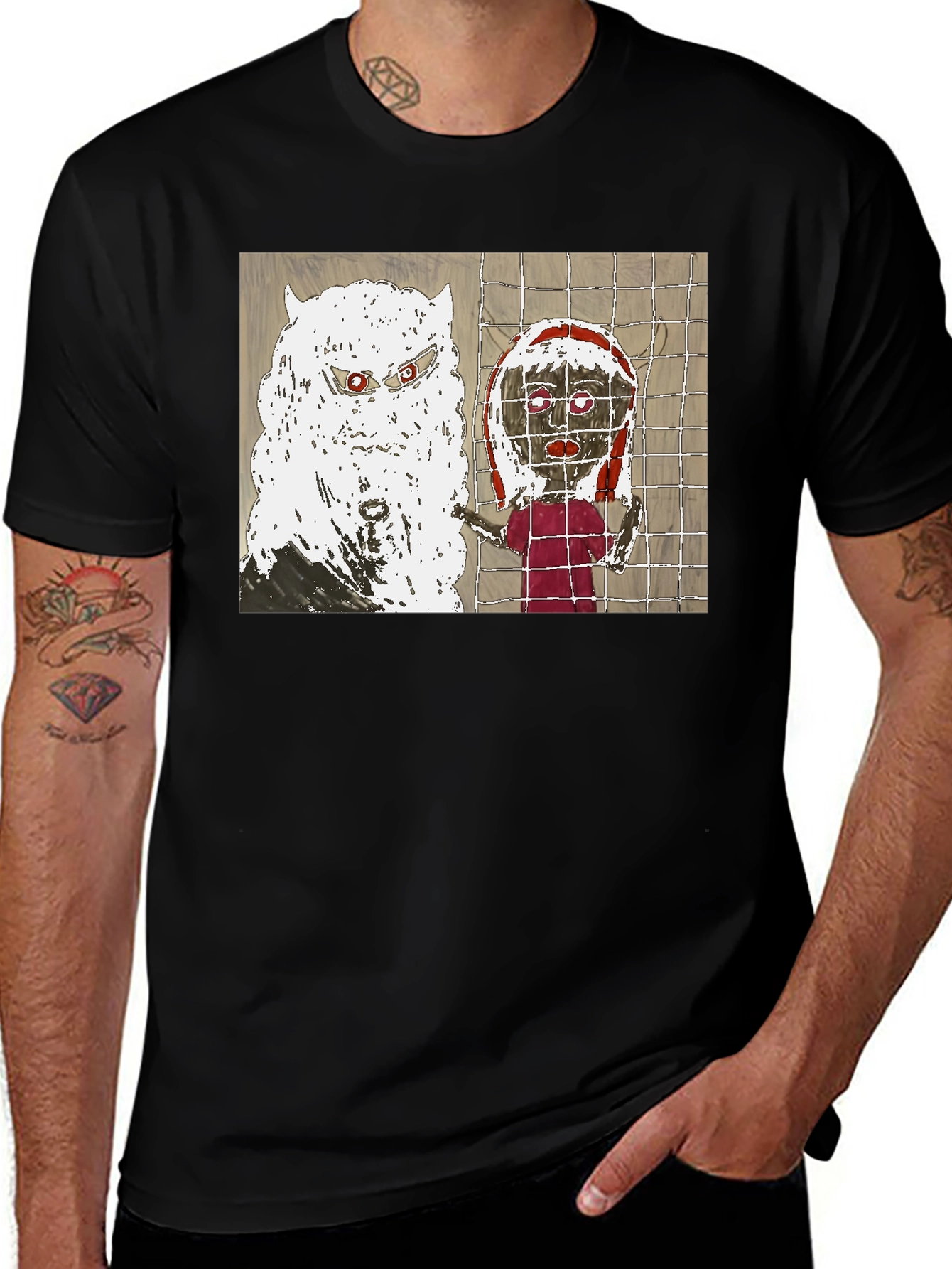 Variant 7 of Abstract Graphic T-Shirt