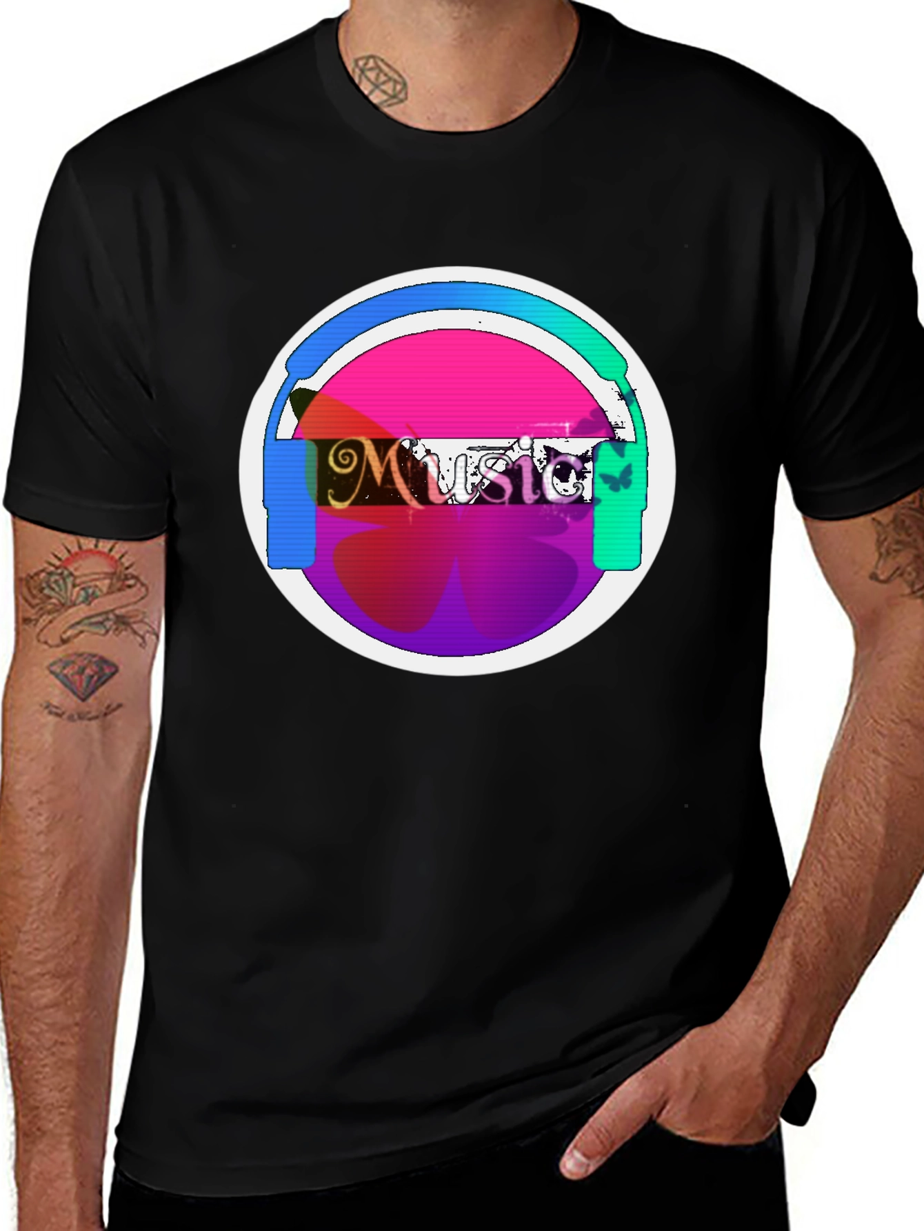 Variant 5 of Music Lover's Graphic Tee