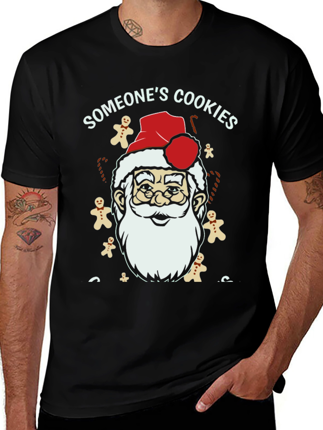 Someone's Cookies Santa T-Shirt