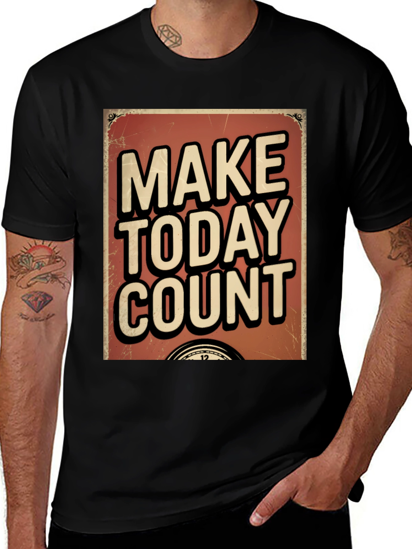 Variant 13 of Make Today Count Graphic T-Shirt