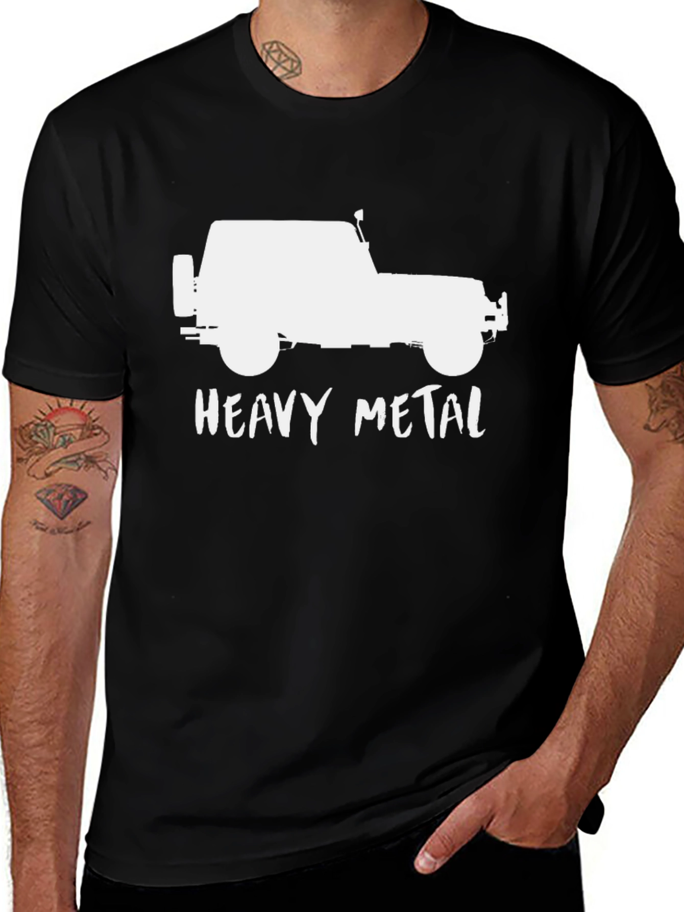 Heavy Metal Jeep T-Shirt - Off-Road Style