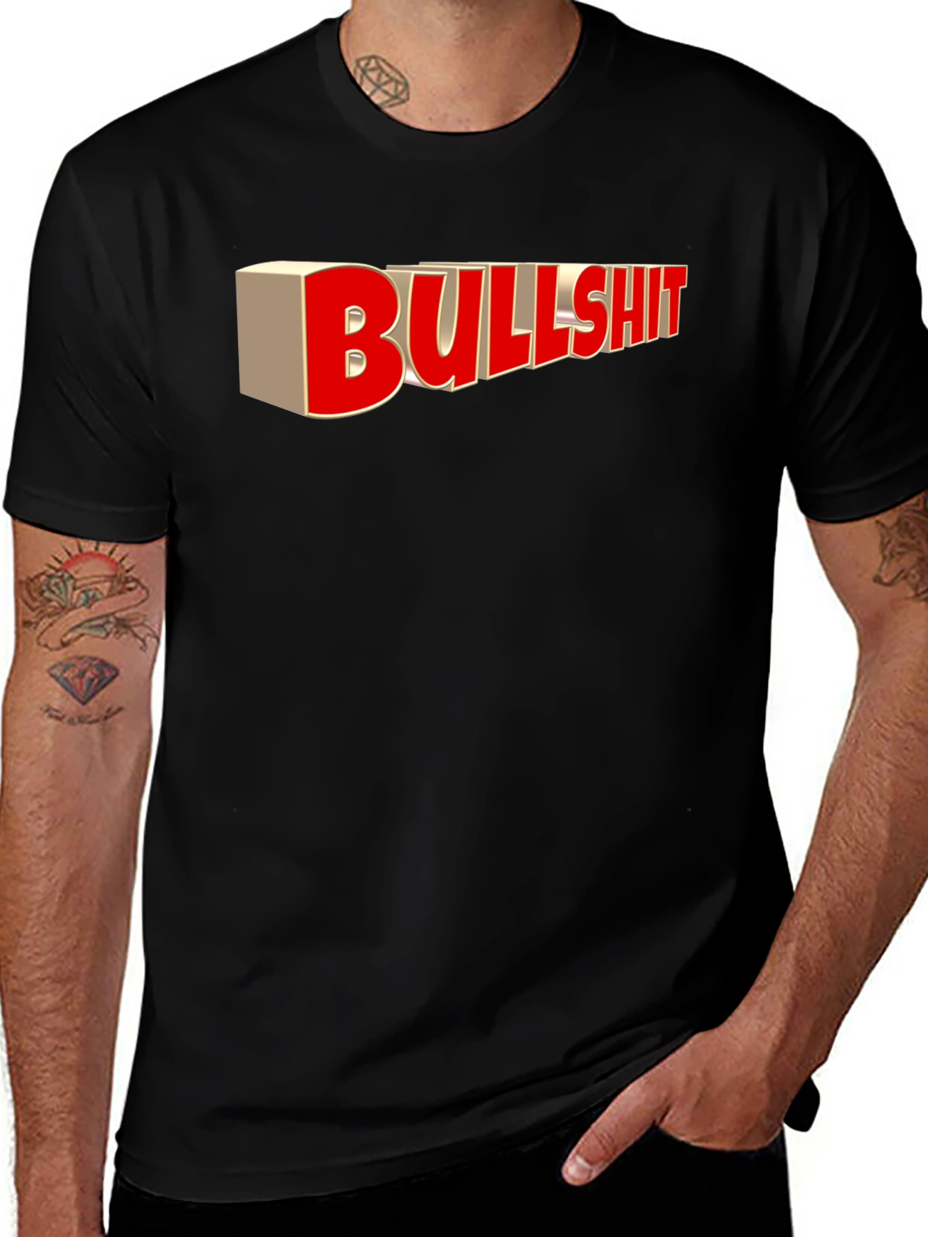 Variant 13 of Bullshit Statement Graphic T-Shirt