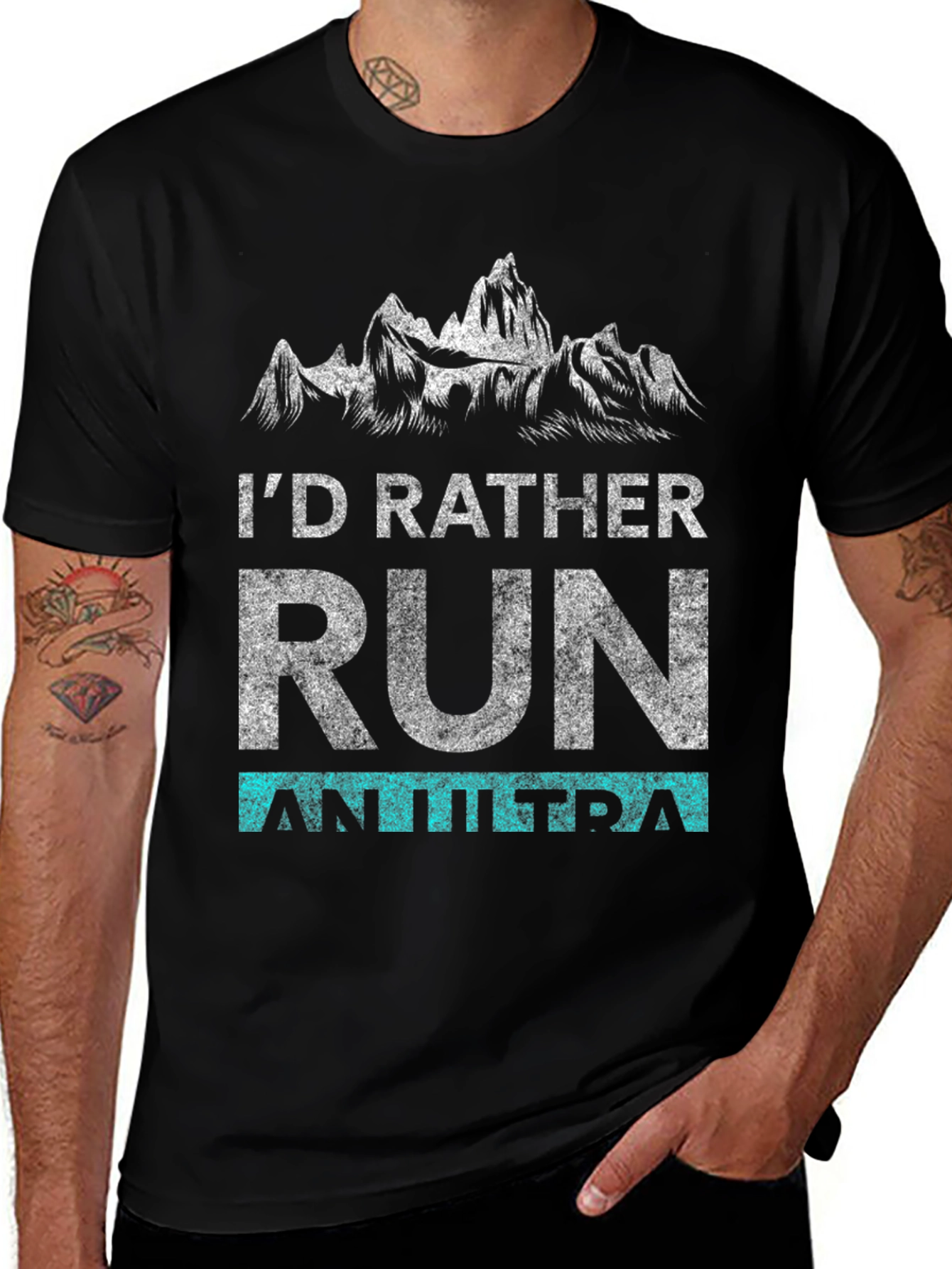I'd Rather Run An Ultra T-Shirt