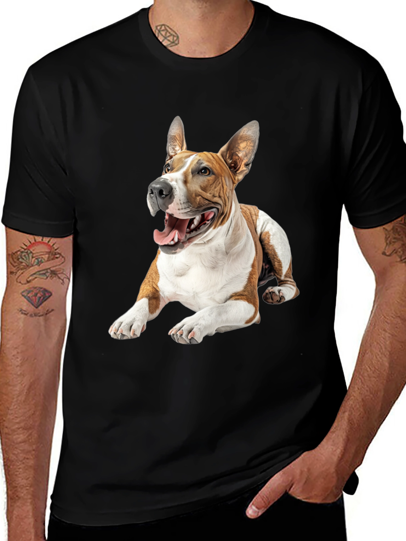 Black Dog Lover T-Shirt - Cute Pet Graphic Tee main image