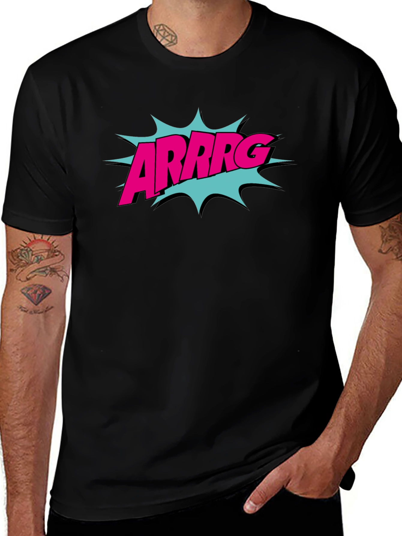Variant 18 of ARRRG Graphic Tee - Bold & Fun Men's T-Shirt