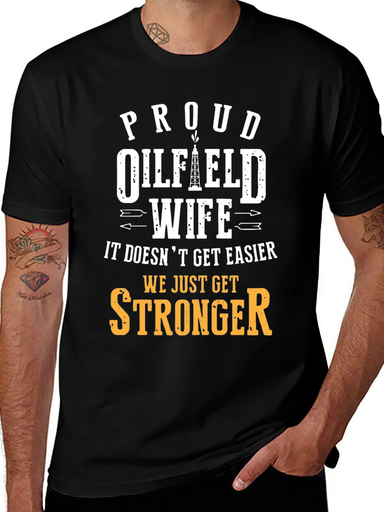 Proud Oilfield Wife T-Shirt