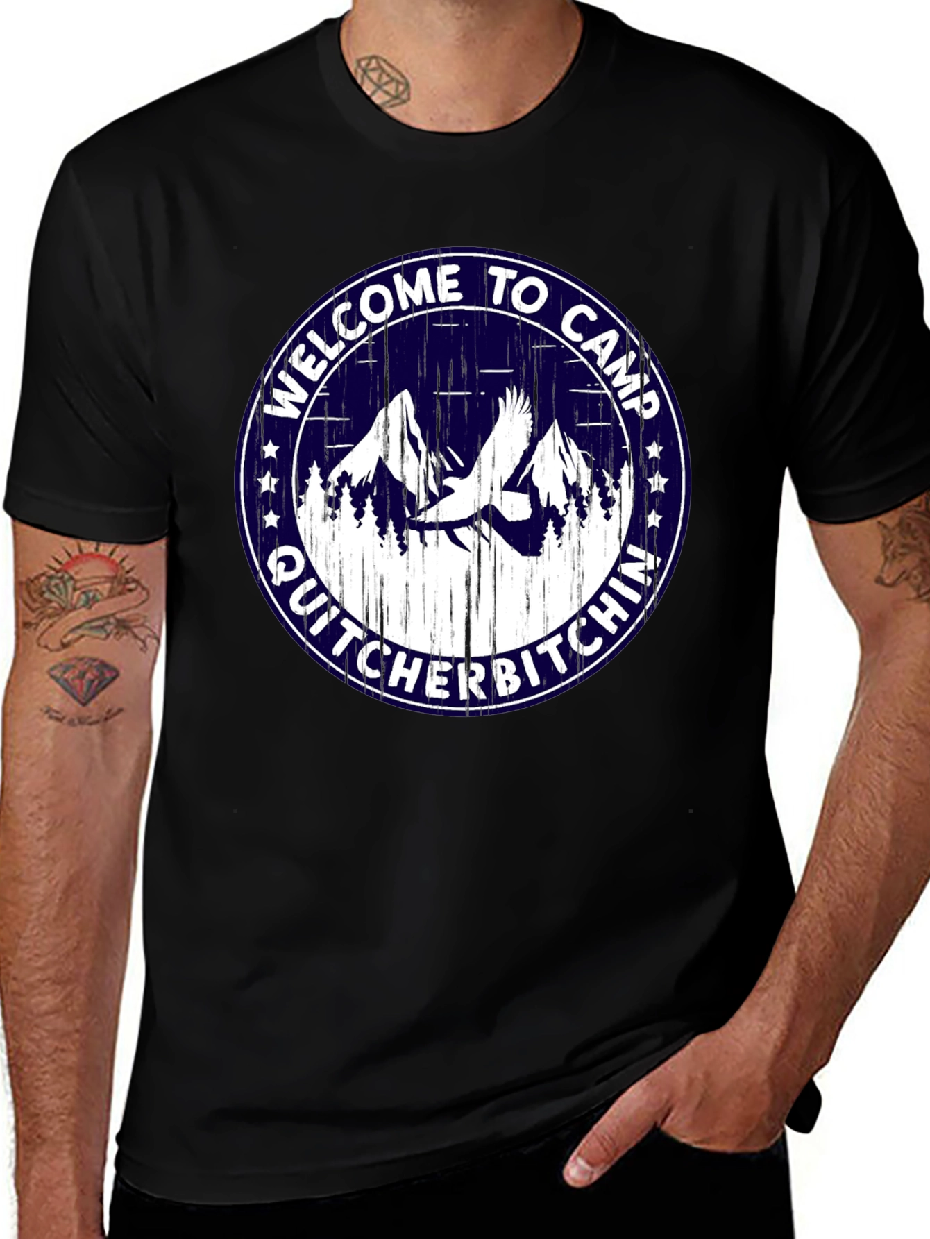 Variant 9 of Welcome to Camp Quit Cher Bitchin' T-Shirt