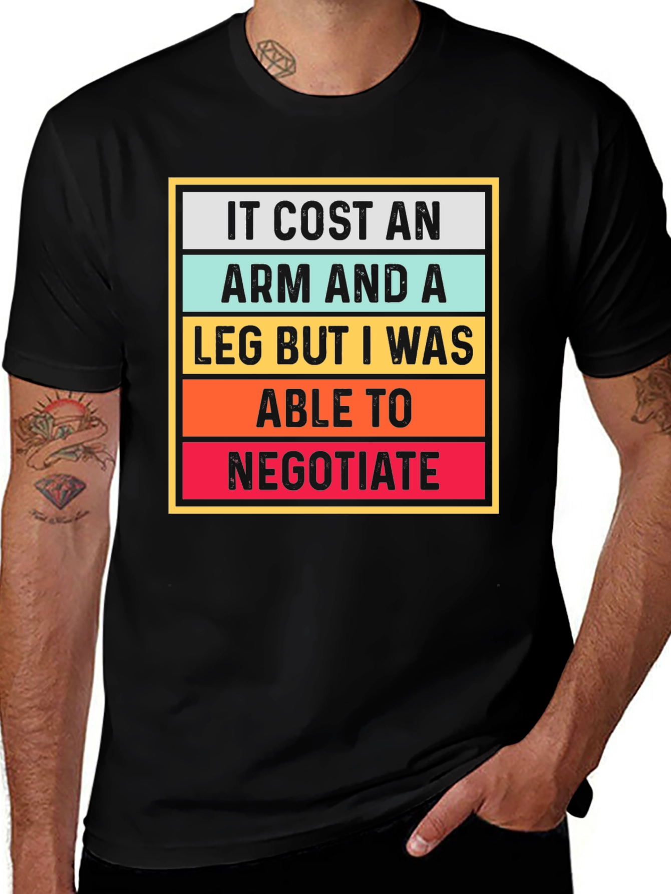 Variant 14 of Humorous Negotiator T-Shirt
