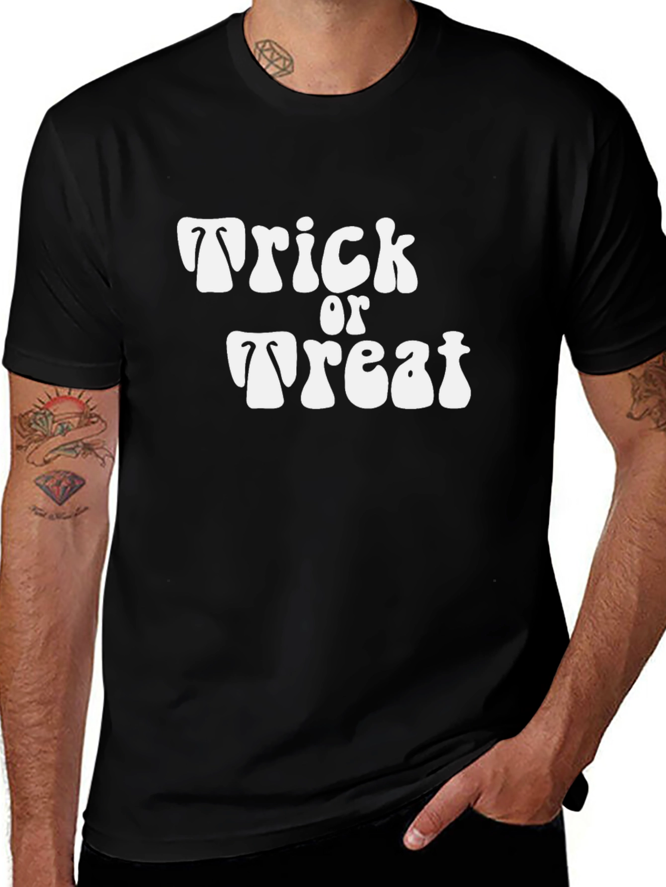 Trick or Treat Retro Halloween T-Shirt