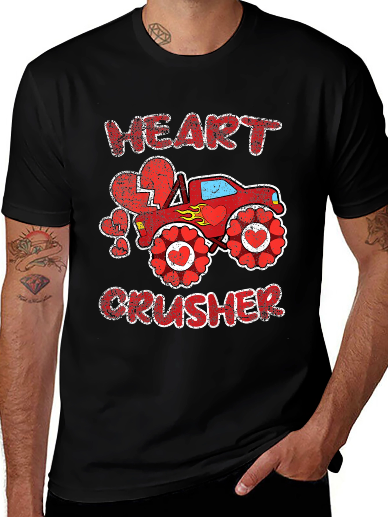 Variant 7 of Heart Crusher Valentine's Day T-Shirt