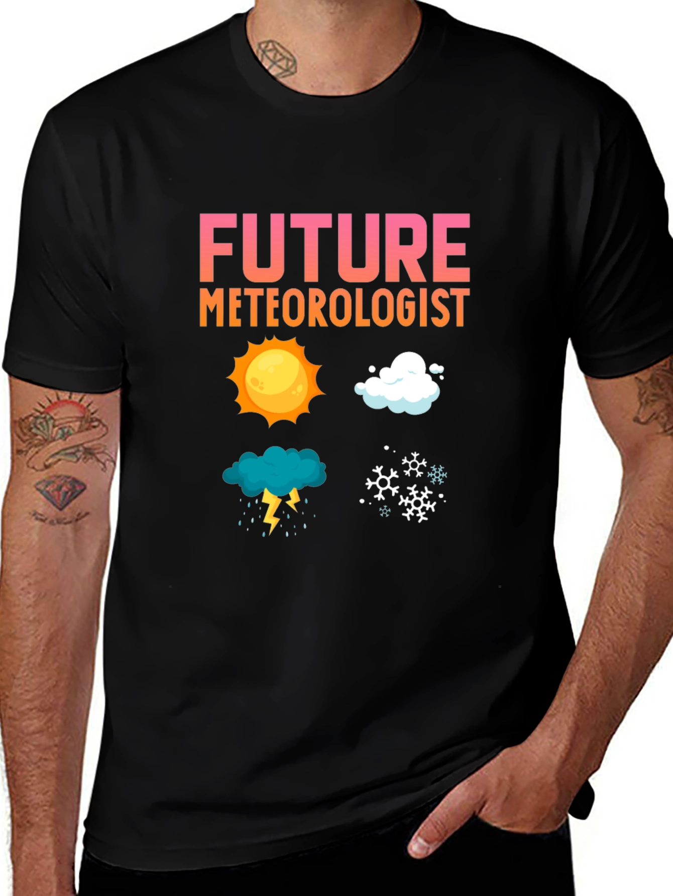 Variant 24 of Future Meteorologist T-Shirt