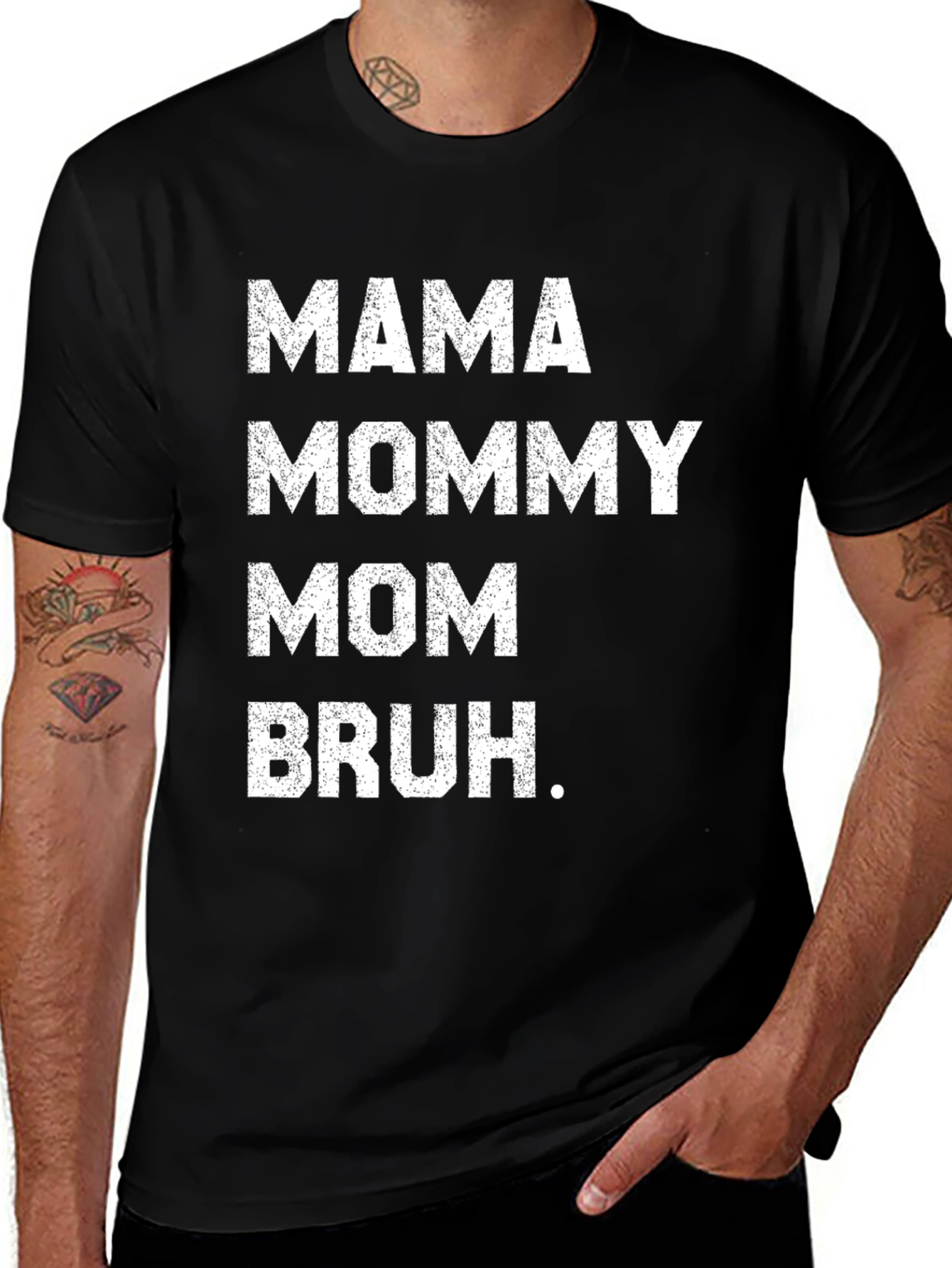 Variant 22 of Mama Mommy Mom Bruh T-Shirt Funny Mother's Day Tee
