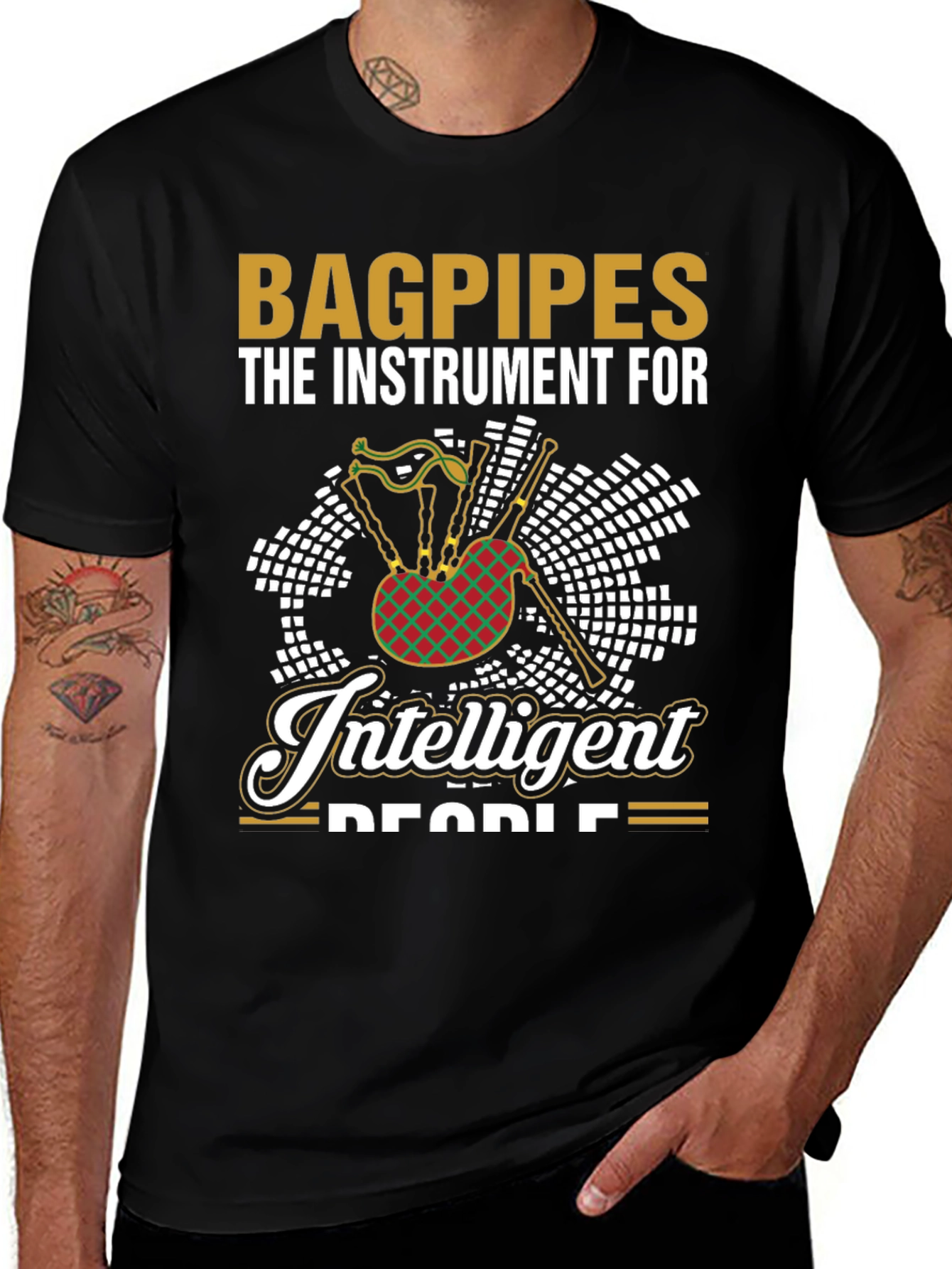 Variant 27 of Bagpipes for Intelligent People T-Shirt