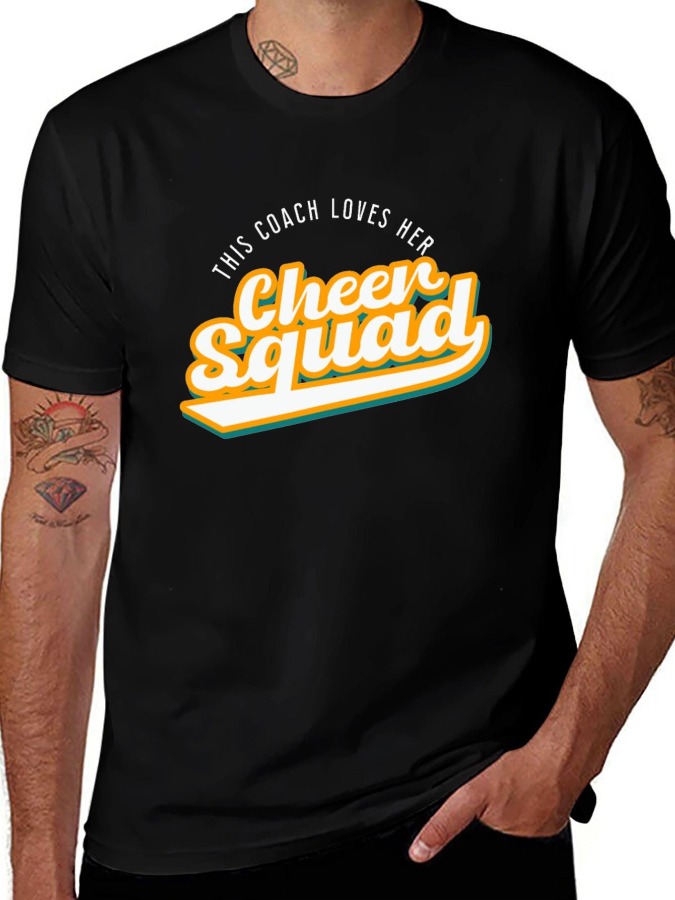 Variant 25 of Cheer Squad Coach T-Shirt