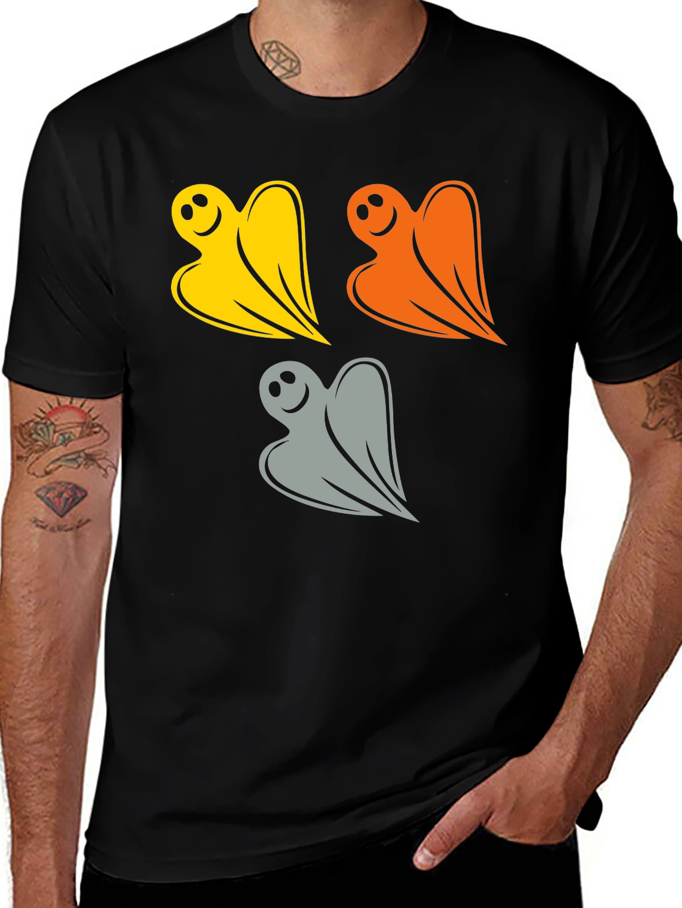 Halloween Ghost T-Shirt, Spooky Season, Unisex
