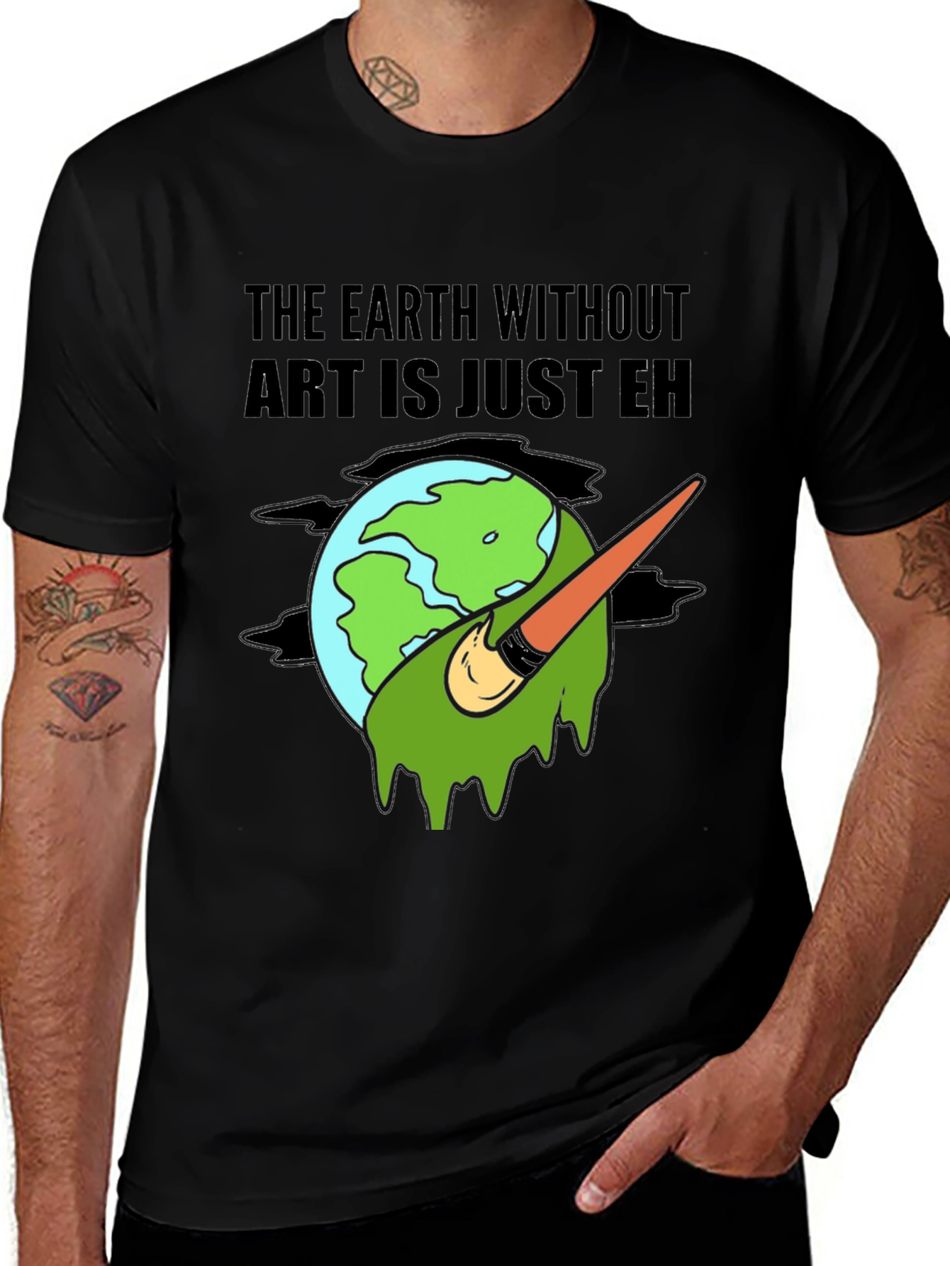 Variant 3 of The Earth Without Art T-Shirt